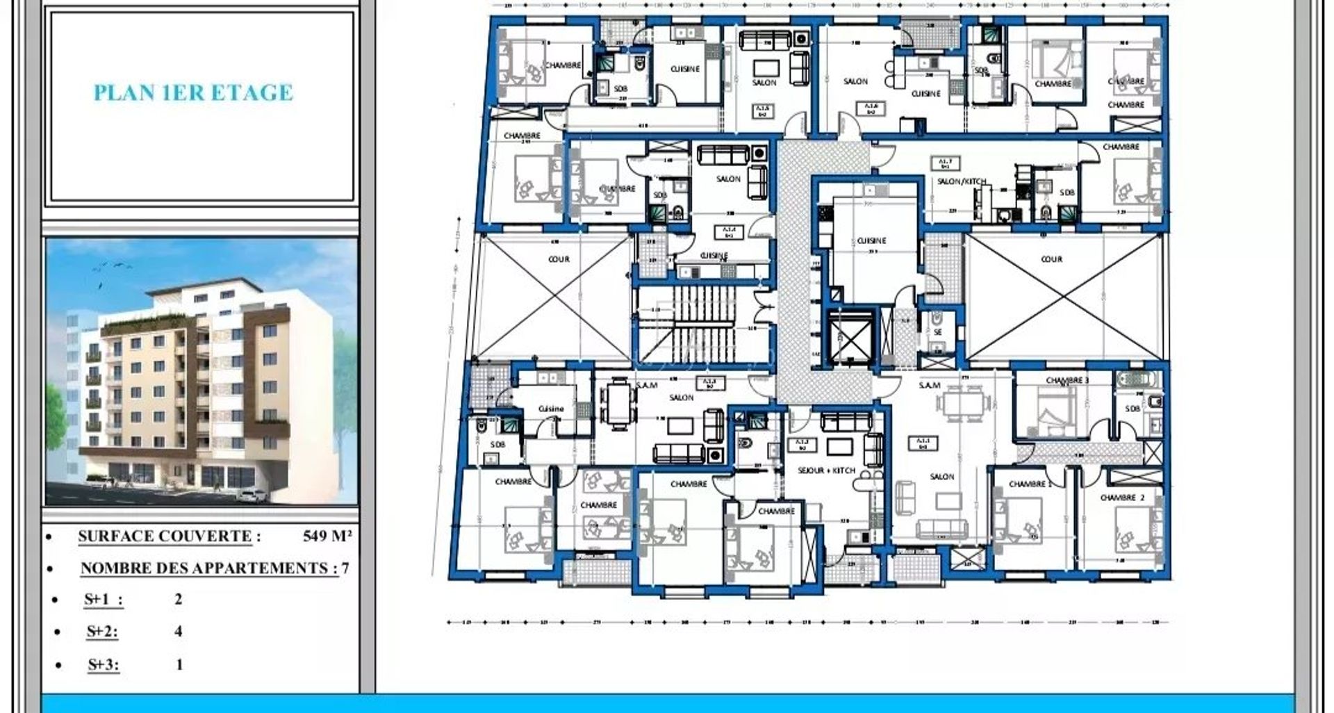 Condominium in Sousse Riadh, Sousse Riadh 12421077