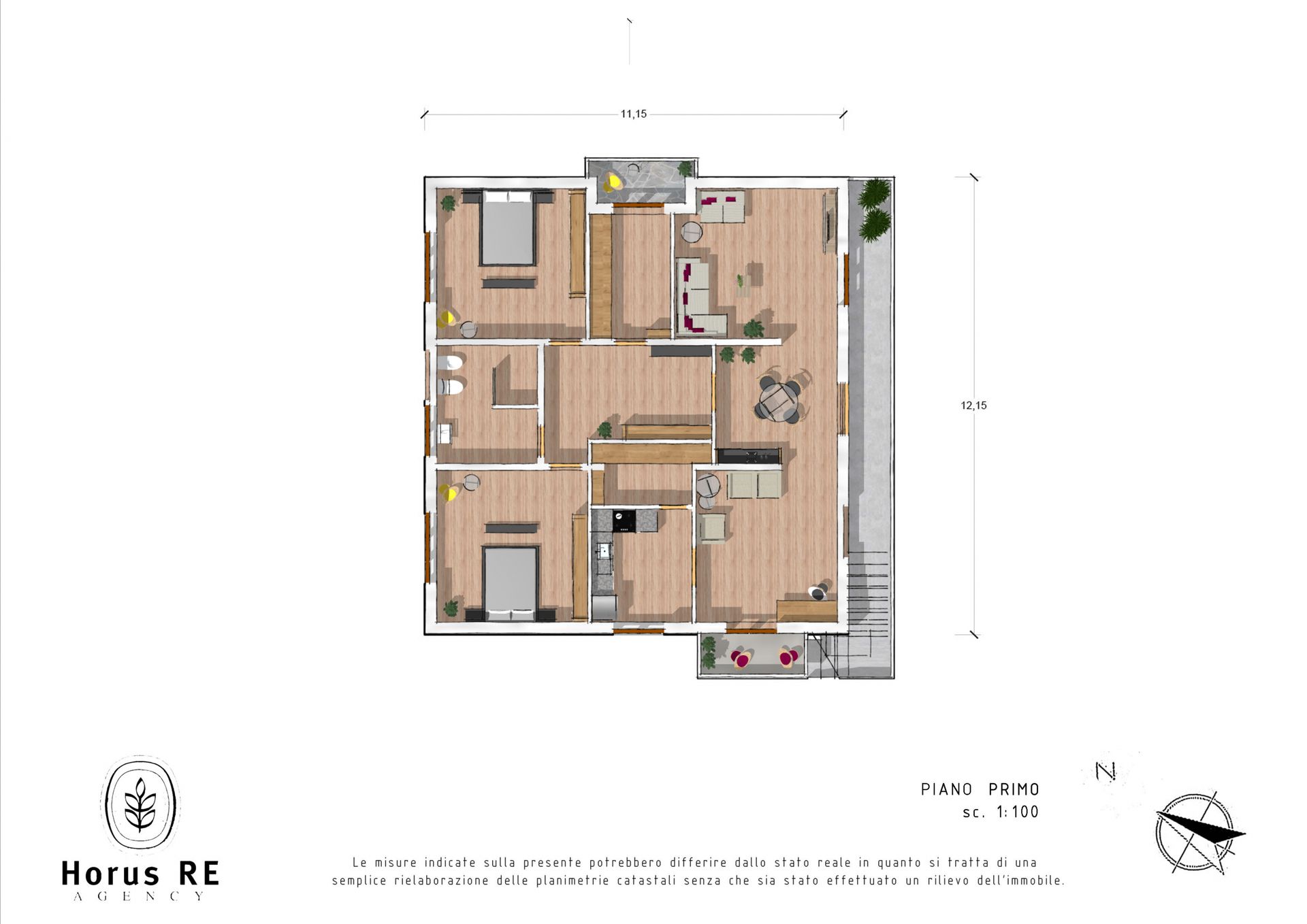 Kondominium dalam Cecina, Toscana 12423336