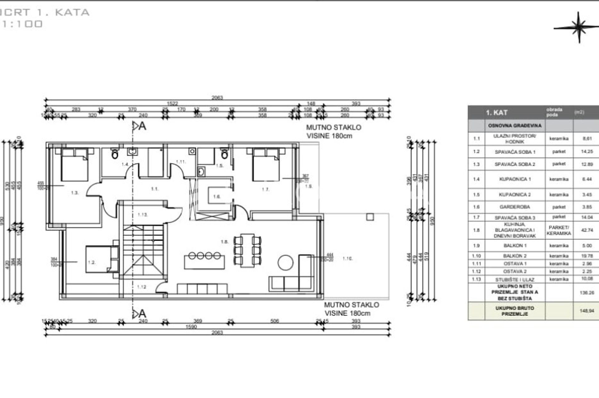 Condominium in Osijek, Osječko-baranjska županija 12426325