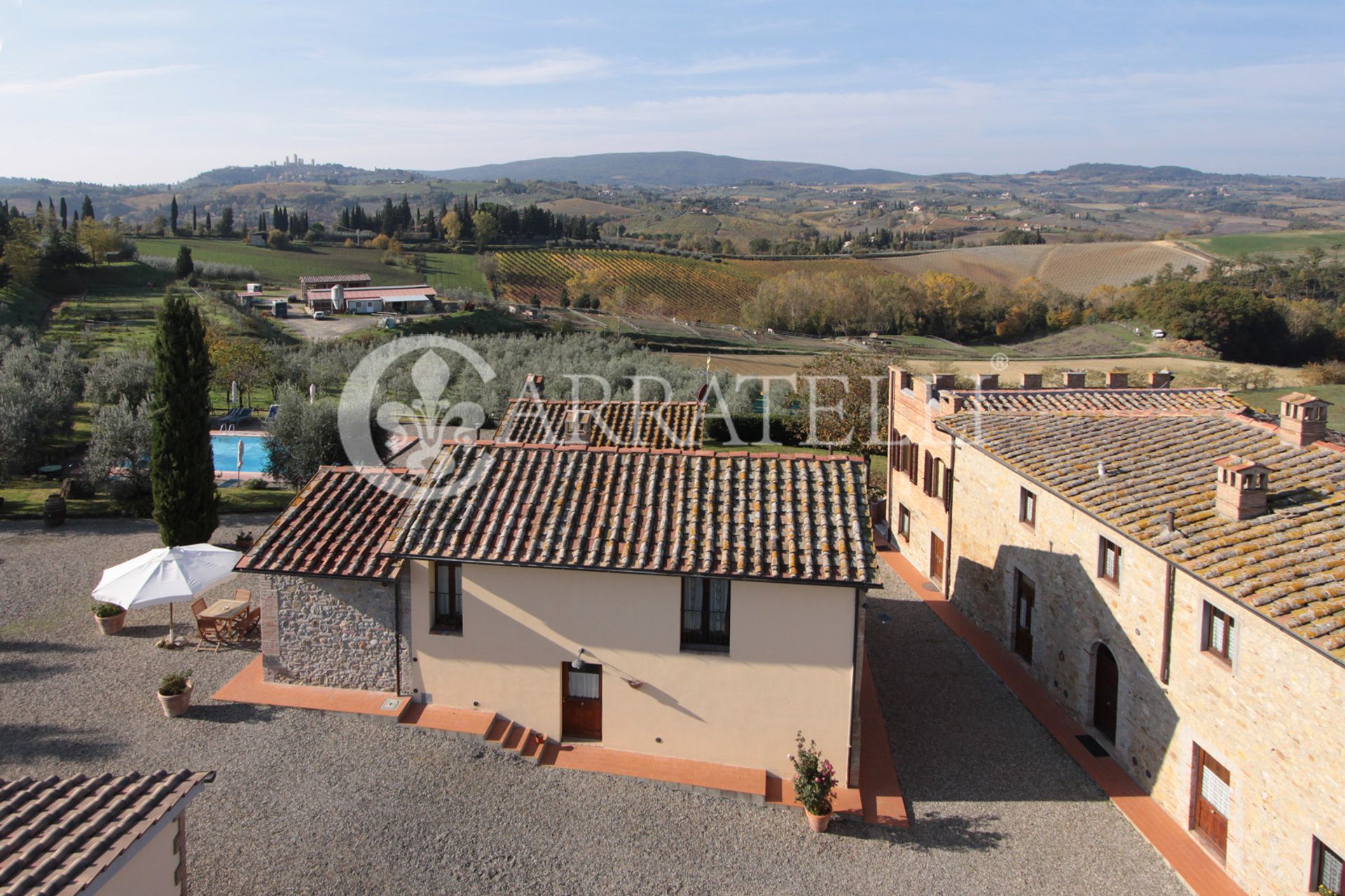 Borettslag i San Gimignano, Tuscany 12431377