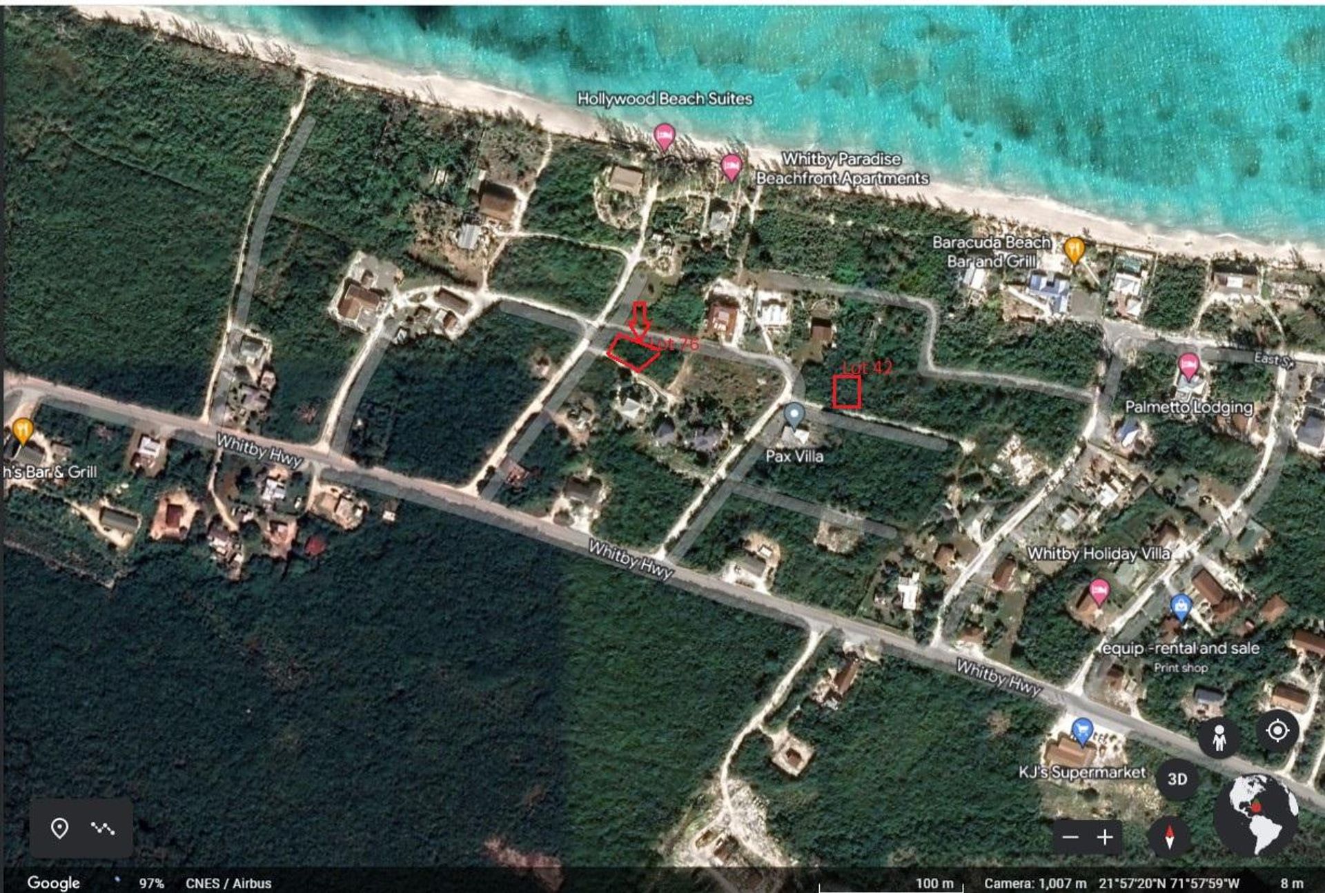 ארץ ב Whitby, Caicos Islands 12432228