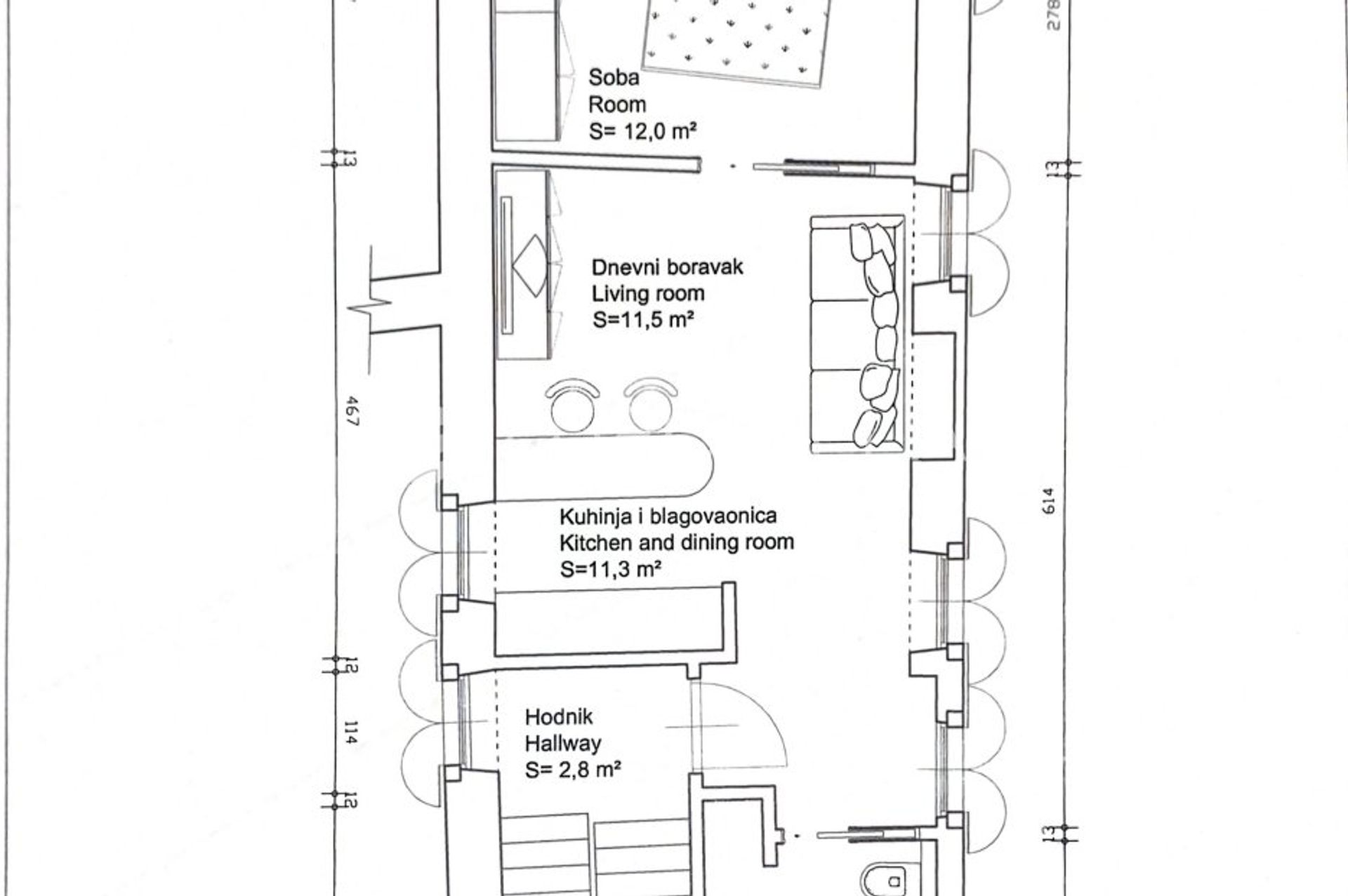 Condominio en Rovinj, Istarska županija 12447618