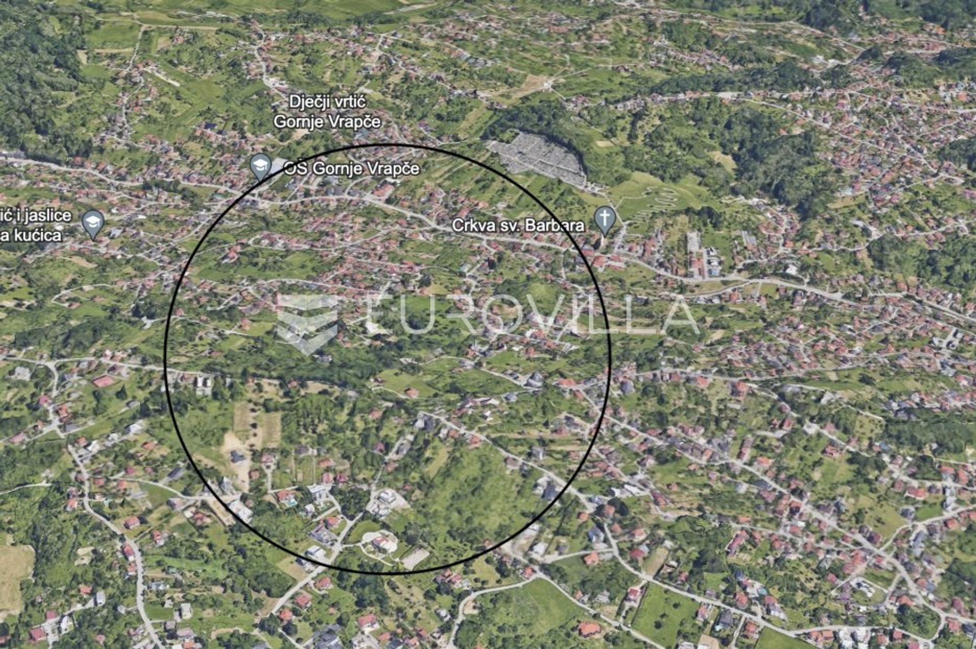 Land im Gornje Vrapce, Zagreb, Grad 12449795