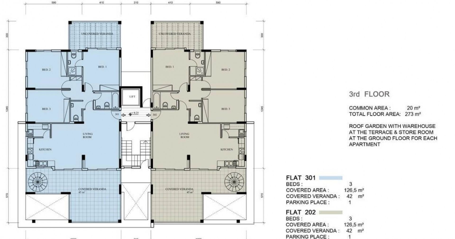 Kondominium dalam Limassol, Limassol 12451415