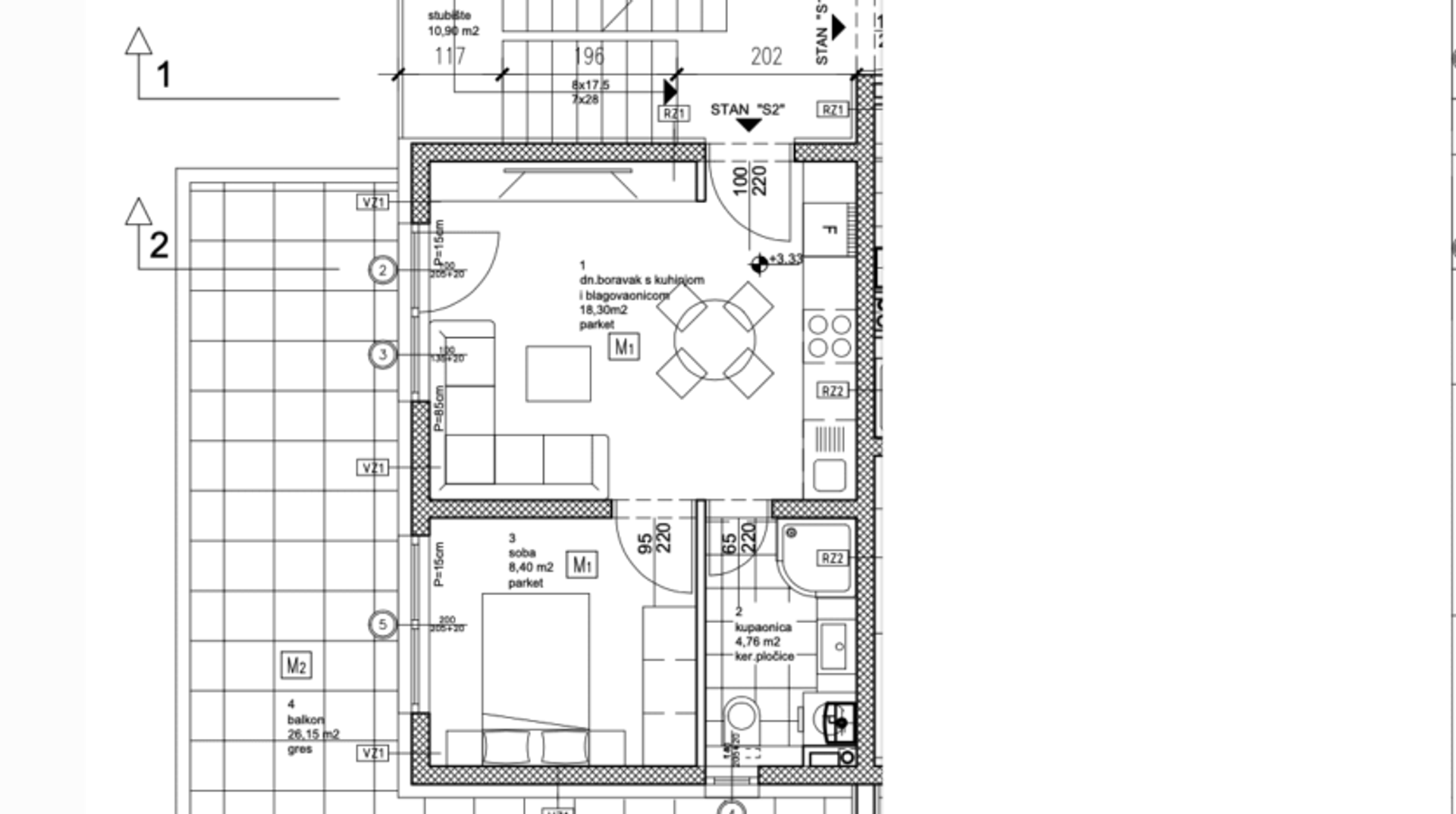 Kondominium w Zagrzeb, Zagrzeb, Grad 12454359