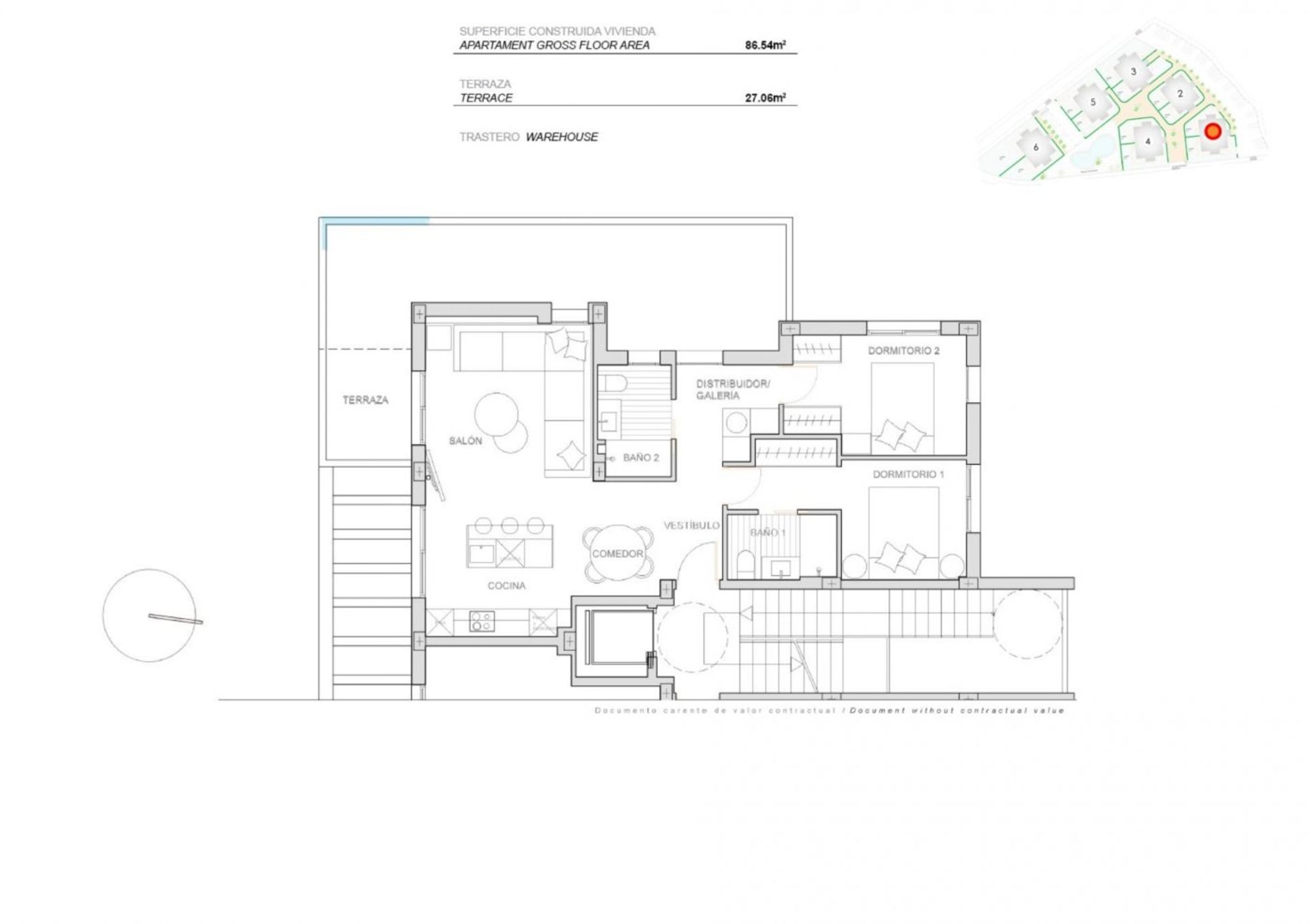 公寓 在 Torre-Pacheco, Región de Murcia 12454916