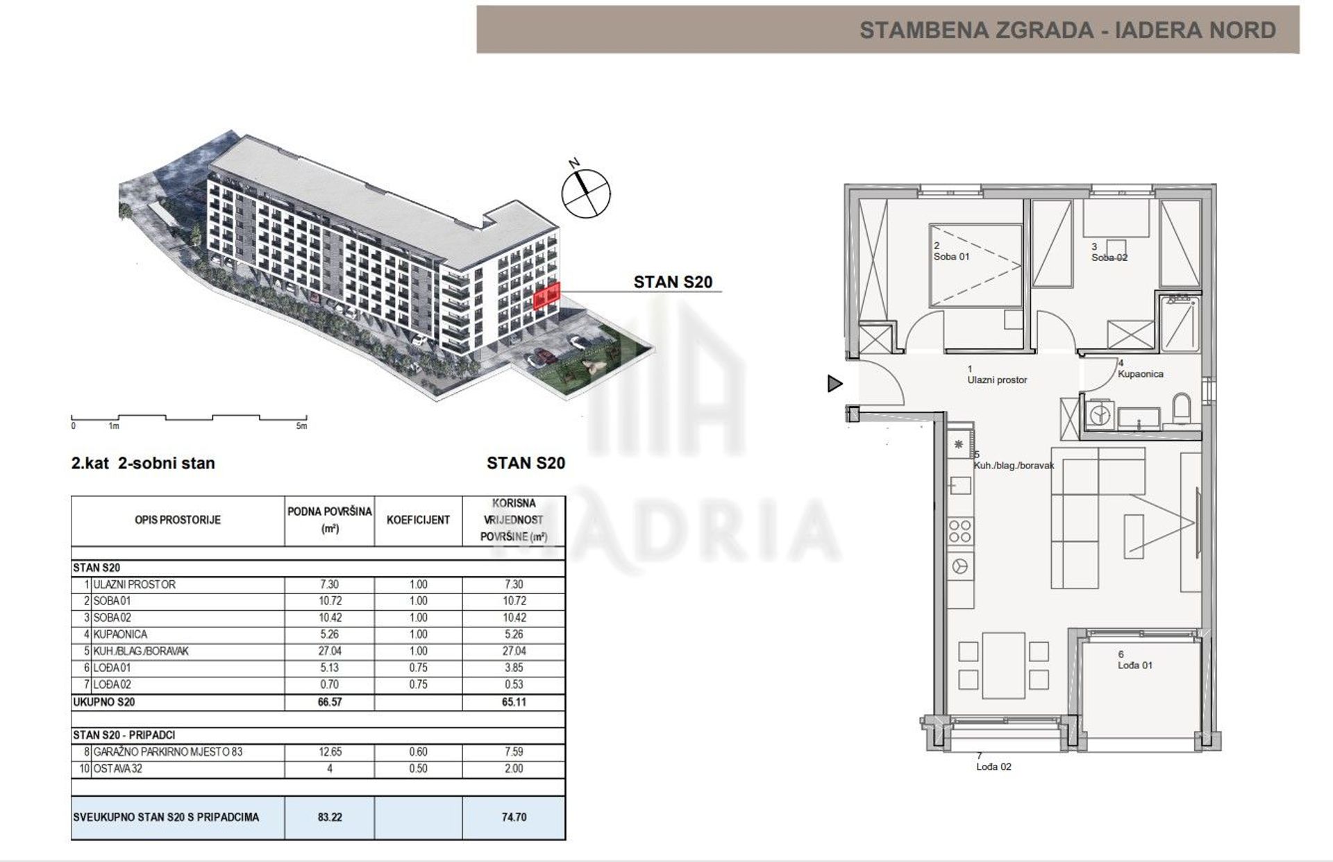 Condominio en Zadar, Zadarska županija 12465557