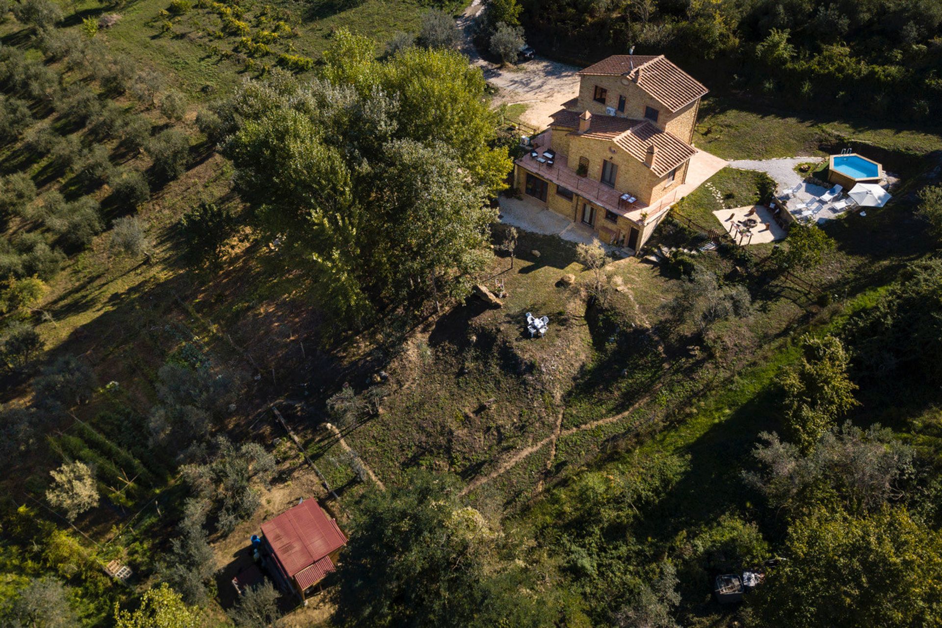 rumah dalam Volterra, Tuscany 12477483