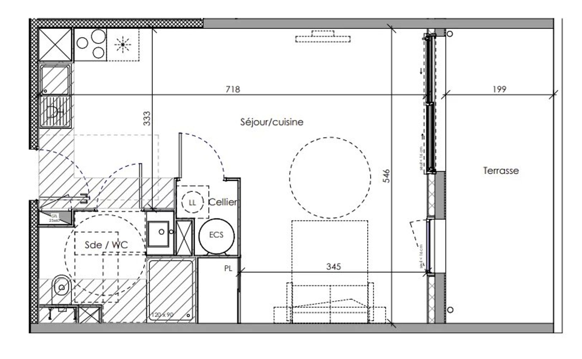 公寓 在 Canet-en-Roussillon, Pyrénées-Orientales 12477612