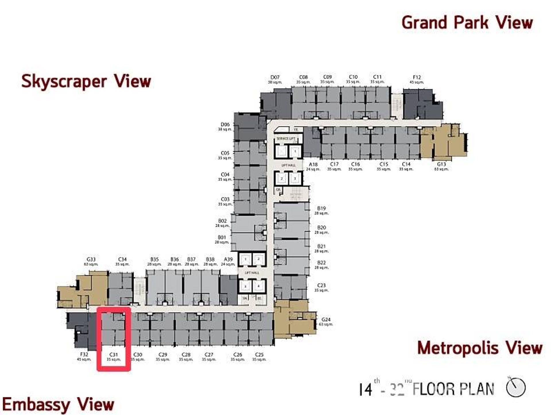 Kondominium dalam , Krung Thep Maha Nakhon 12483445