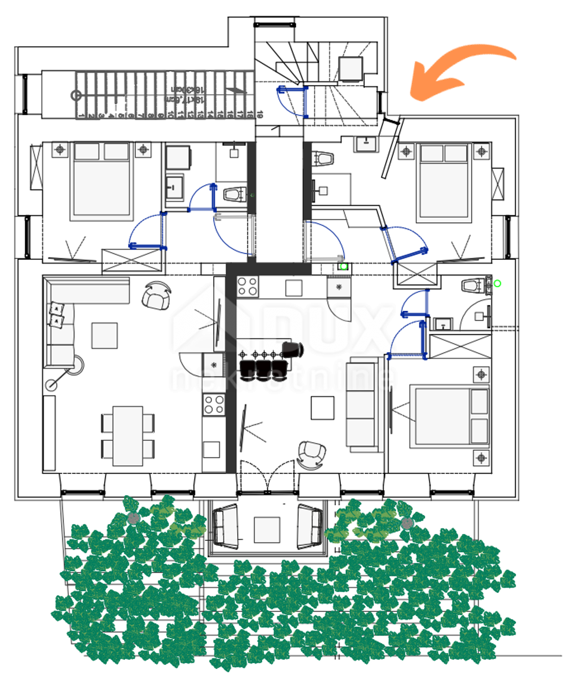 Condominio en Rijeka, Primorsko-goranska županija 12485750