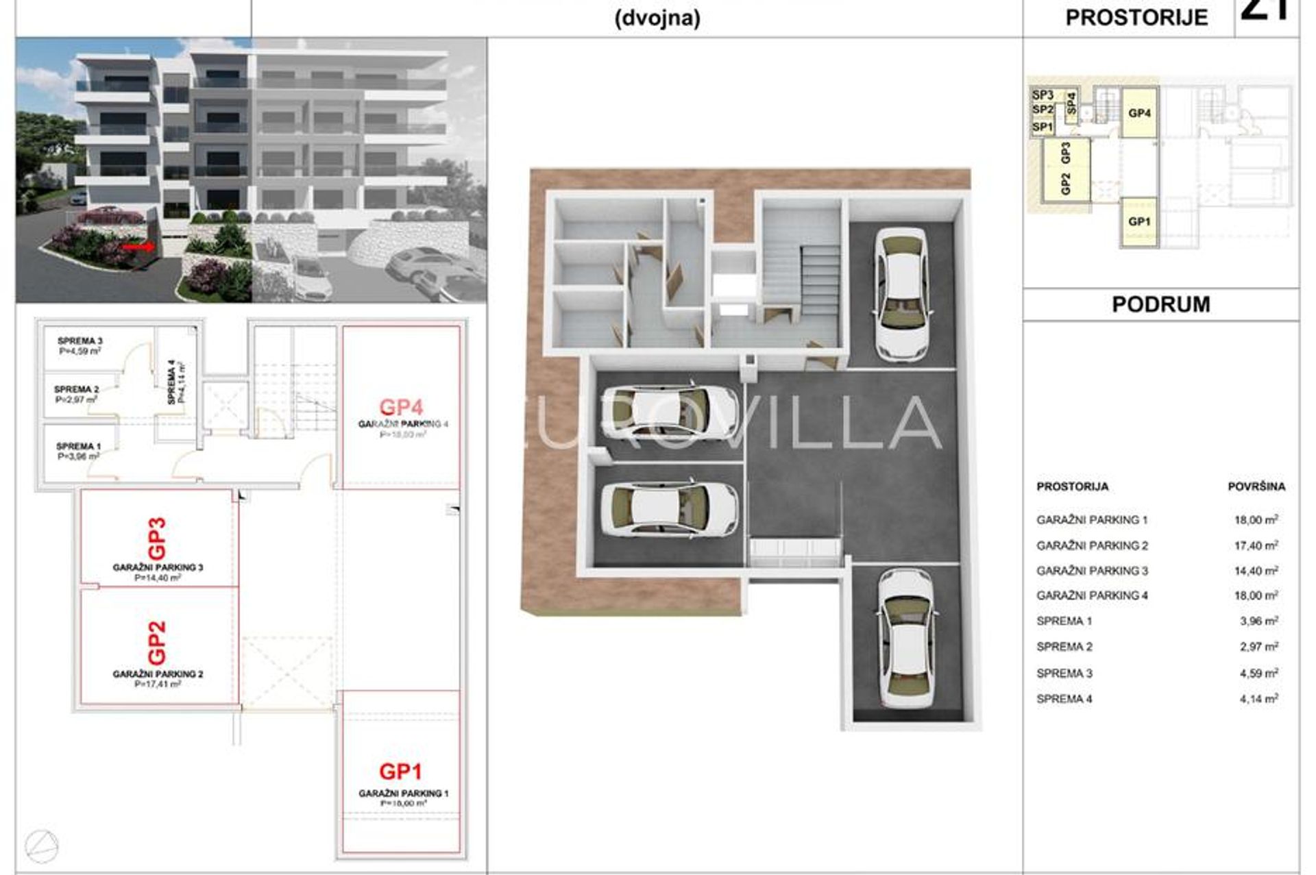 Квартира в Makarska, Splitsko-dalmatinska županija 12491316