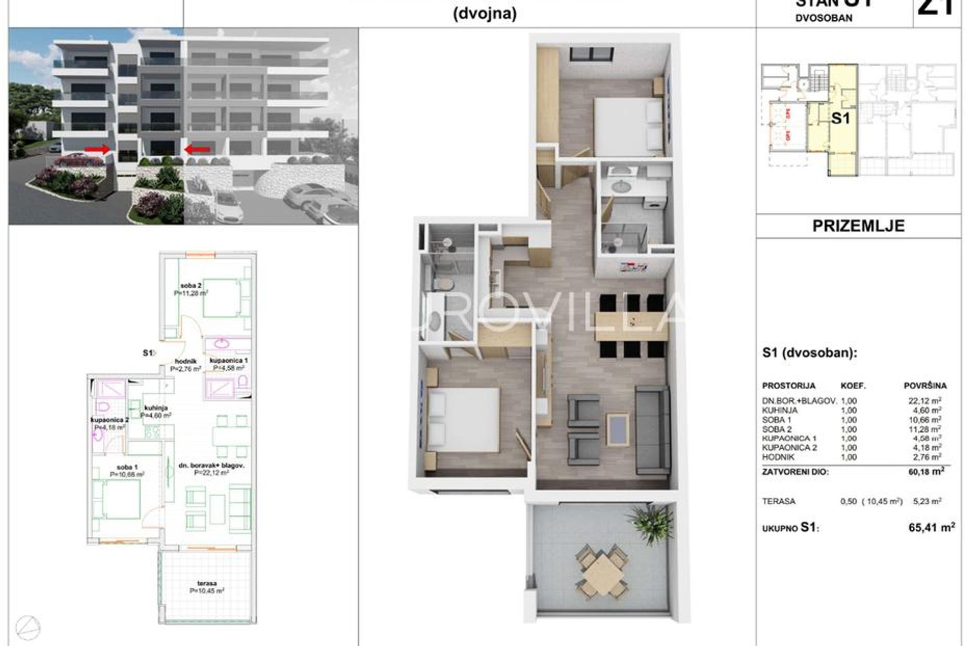 Kondominium w Makarska, Splitsko-dalmatinska županija 12491316