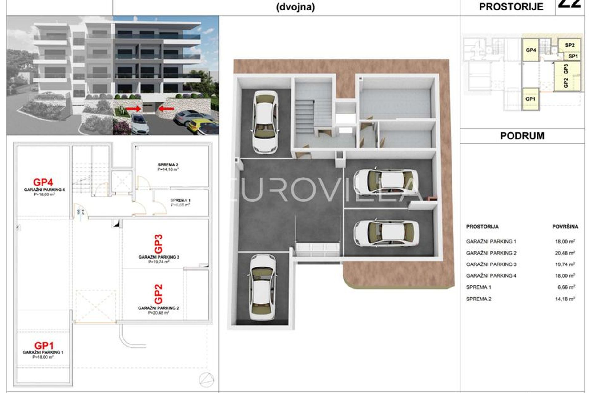 Condominio nel Makarska, Splitsko-dalmatinska županija 12491328