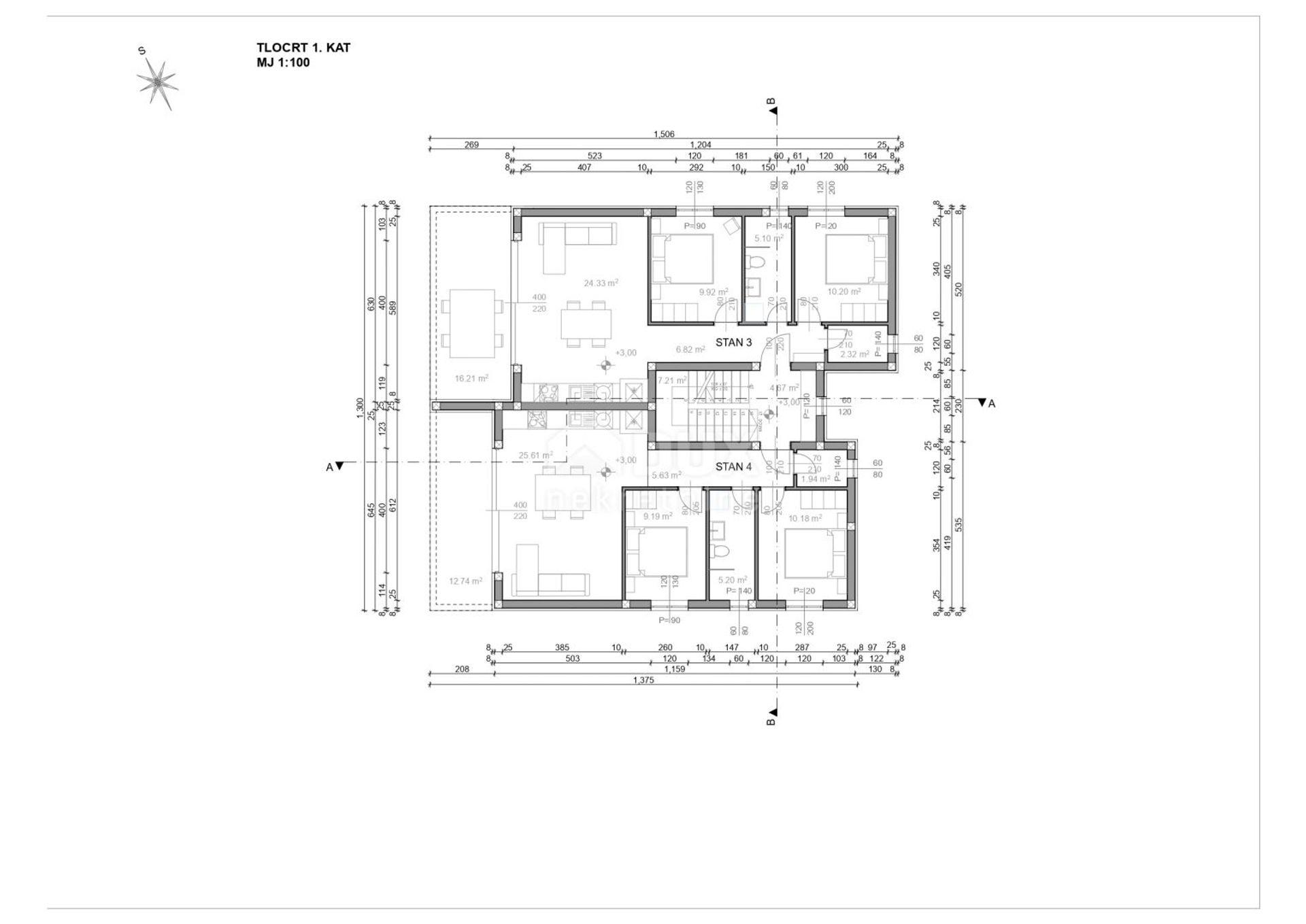 Condominium dans Povljana, Zadarska Zupanija 12491370