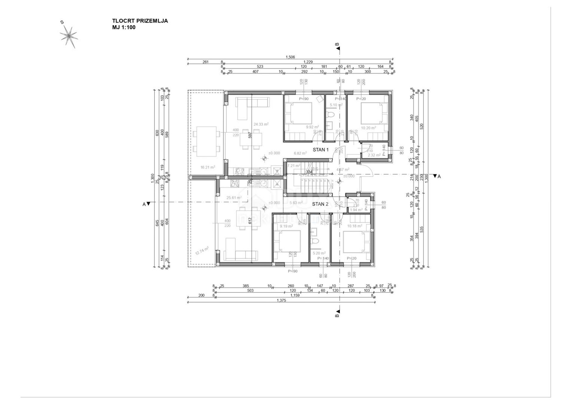 Квартира в Повляна, Задарська жупанія 12491372