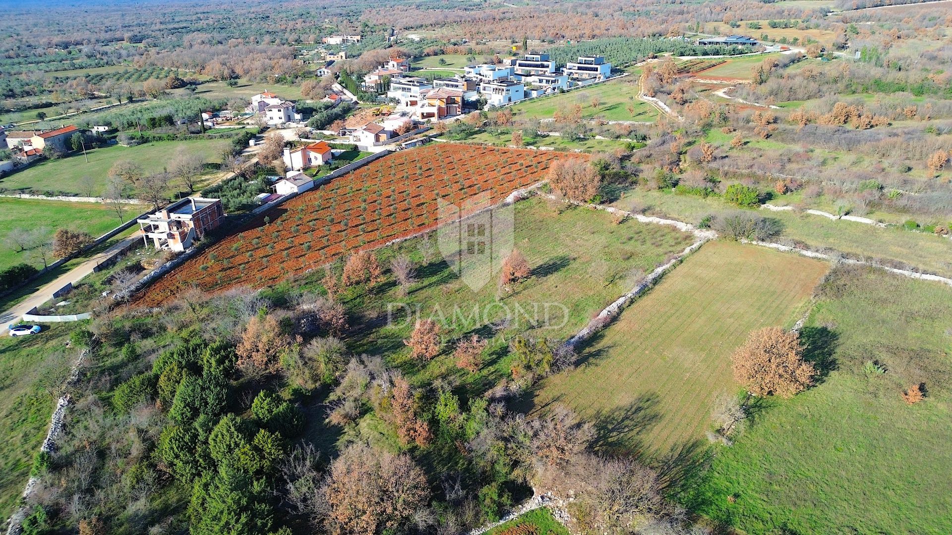 Земля в Vodnjan, Istria County 12491631