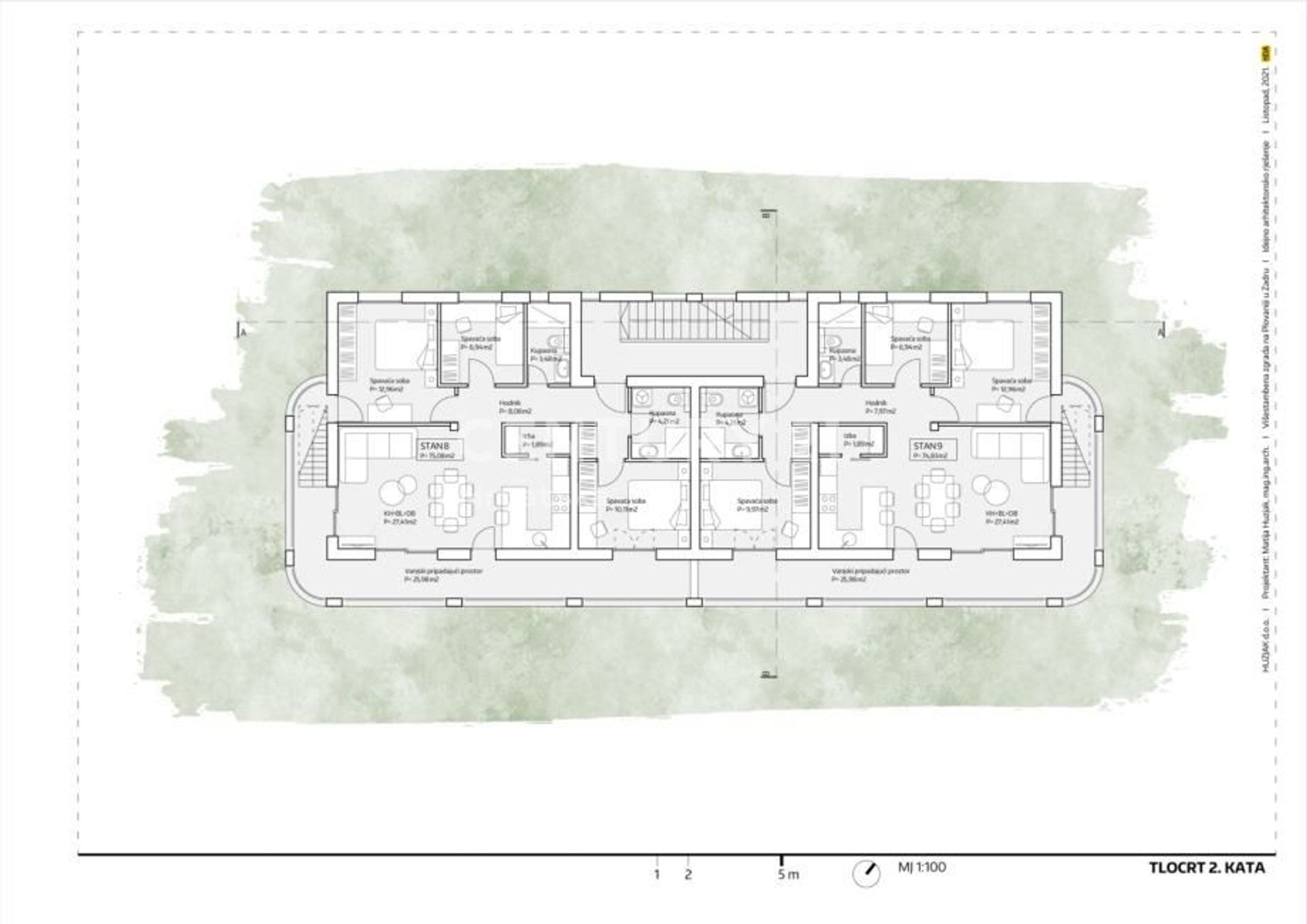 Condominium dans Zadar, Zadar County 12495847