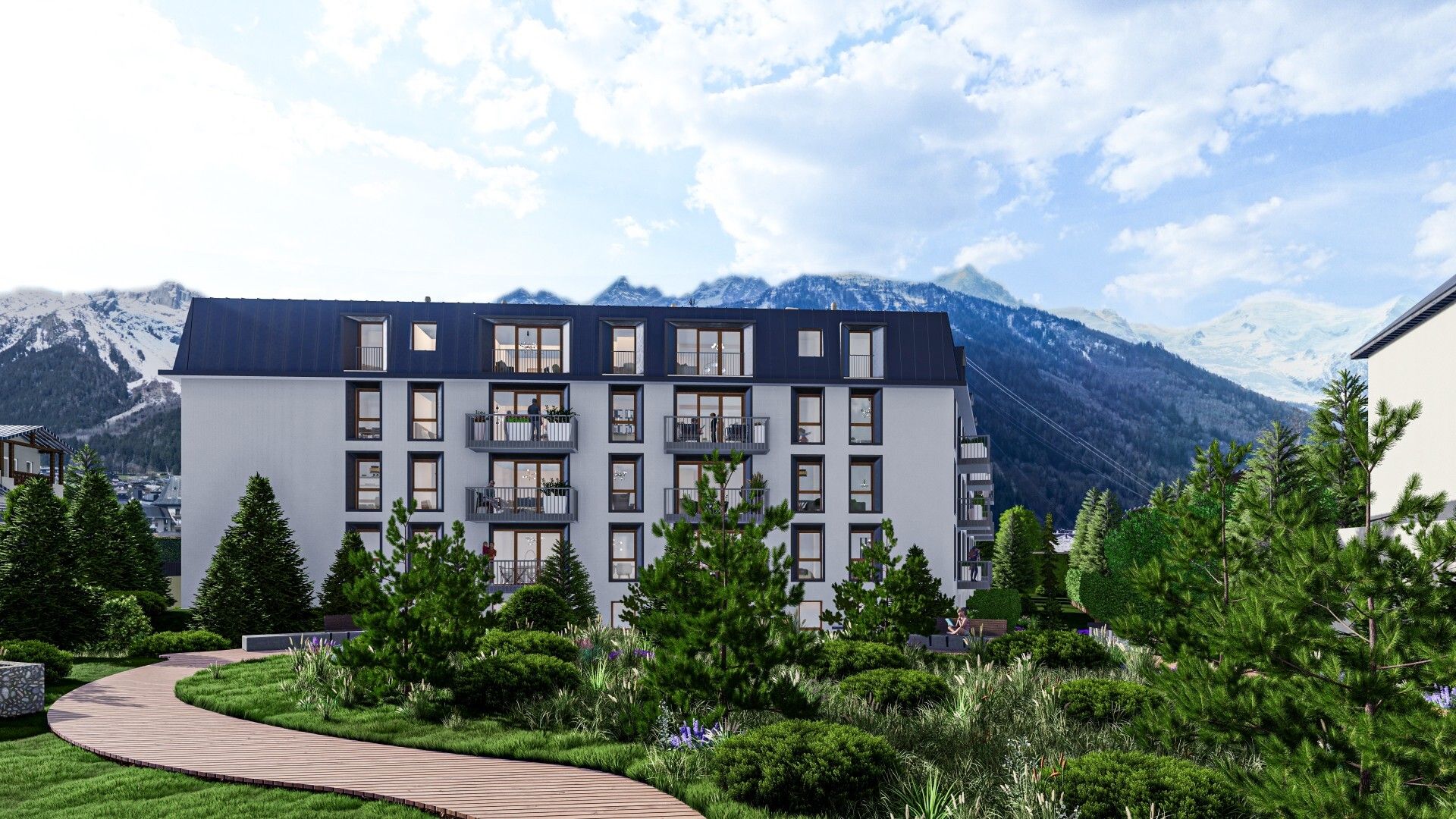 קוֹנדוֹמִינִיוֹן ב Chamonix, Auvergne-Rhône-Alpes 12498395