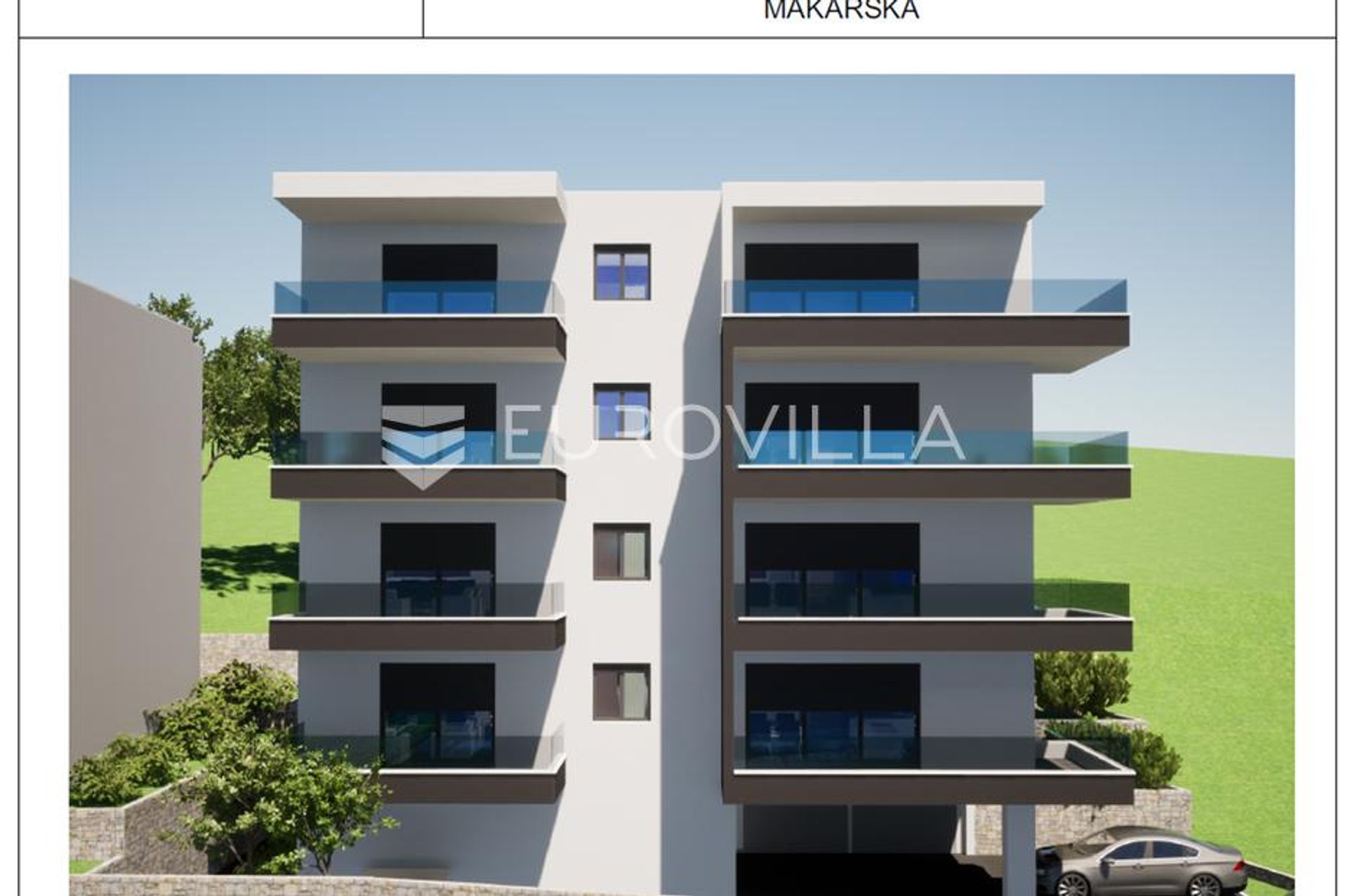 Condominium dans Makarska, Splitsko-dalmatinska županija 12499313