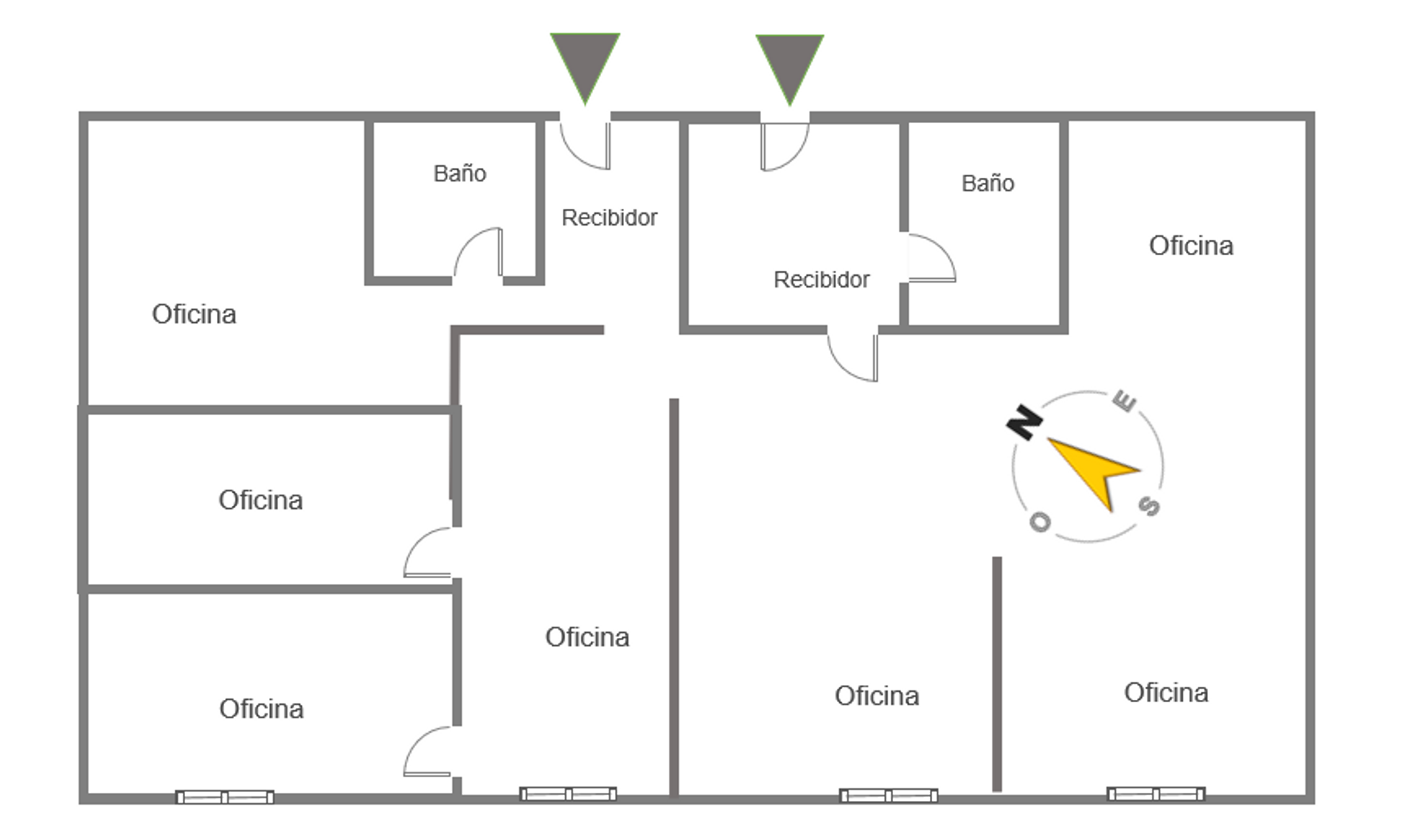 Oficina en Caracas, Miranda 12500515