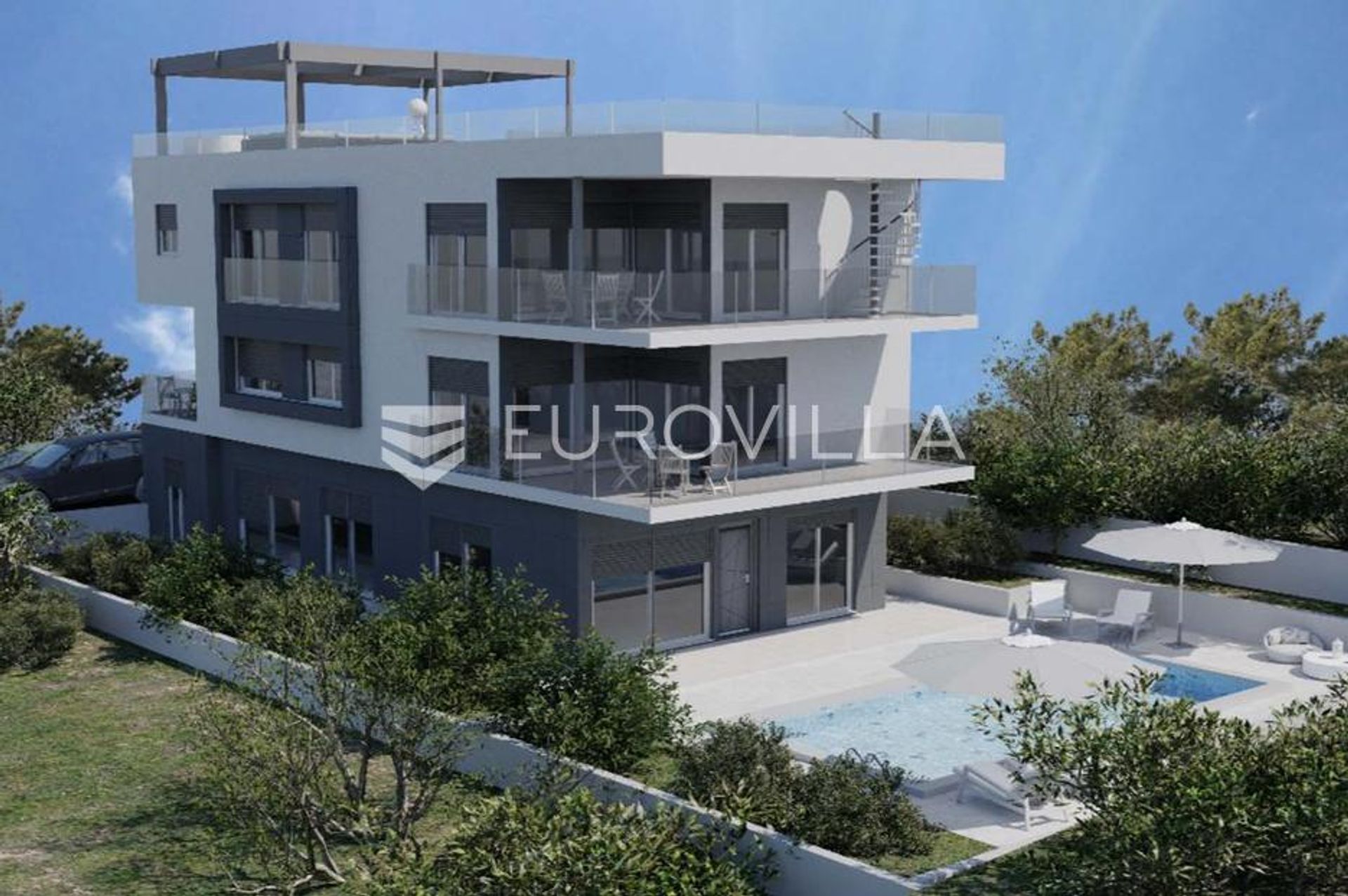 Condominium in Okrug Gornji, Splitsko-dalmatinska županija 12500556