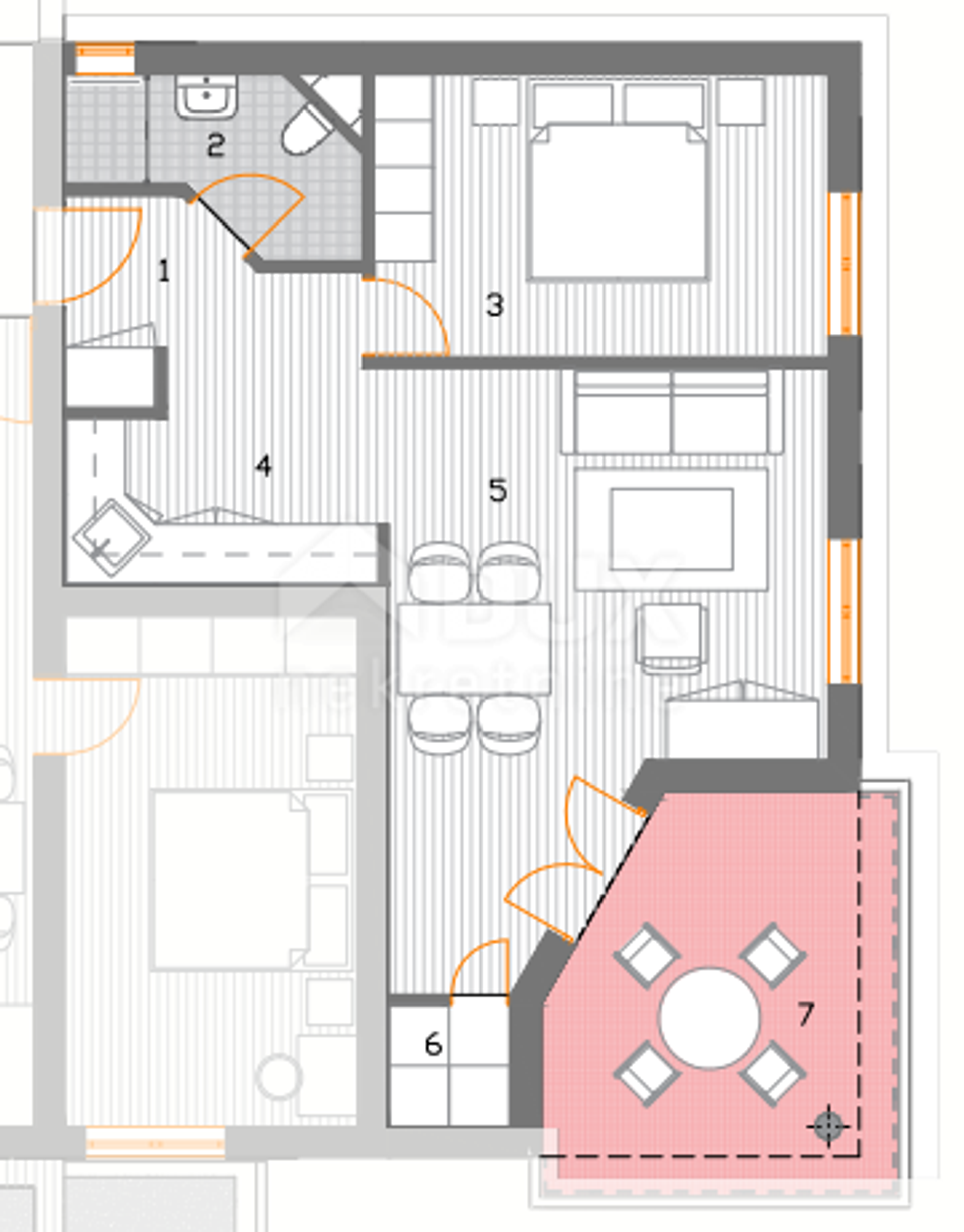 Condominium in Primošten Burnji, Šibensko-kninska županija 12500597