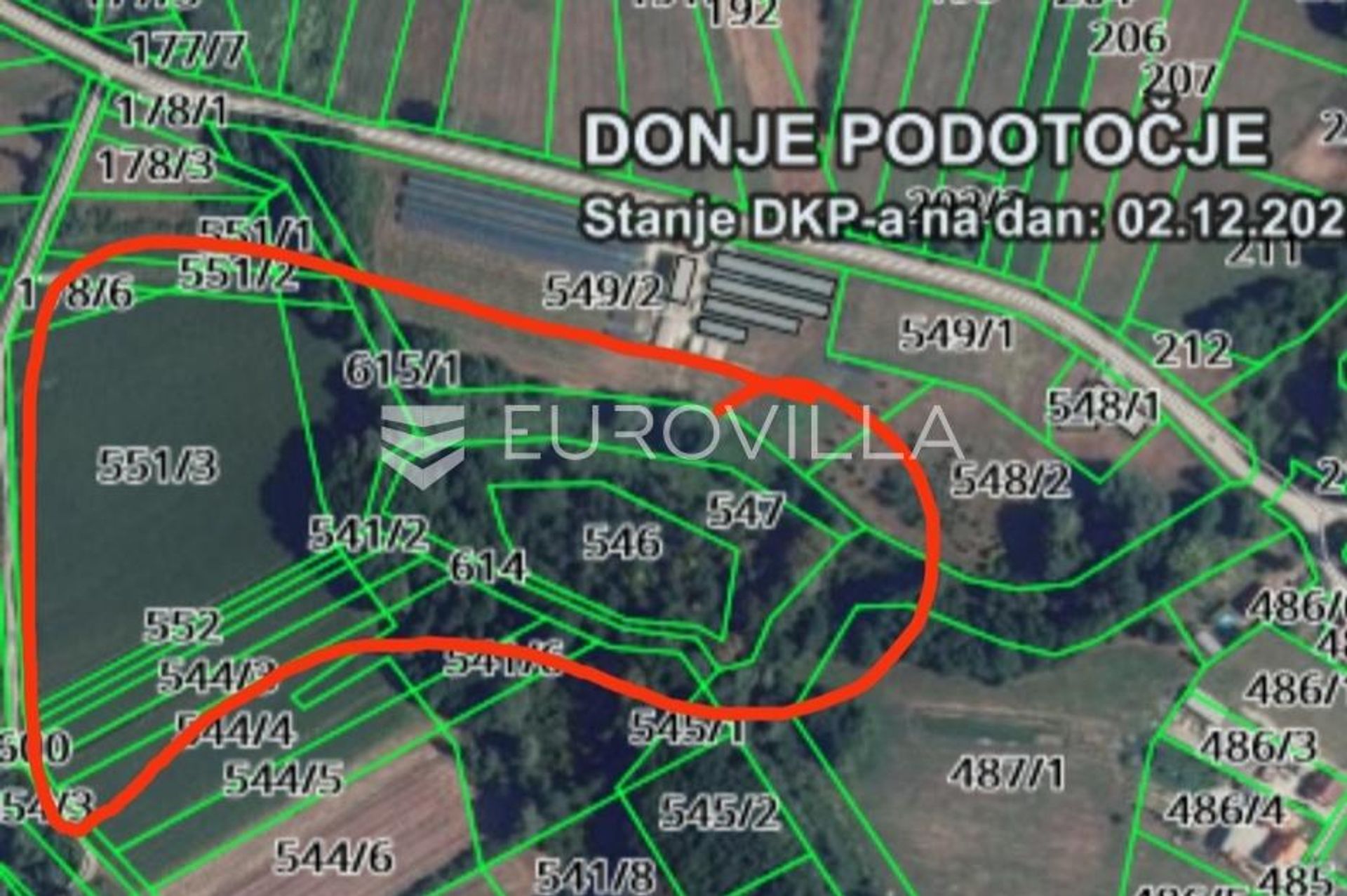 Land in Donje Podotočje, Zagrebačka županija 12503753