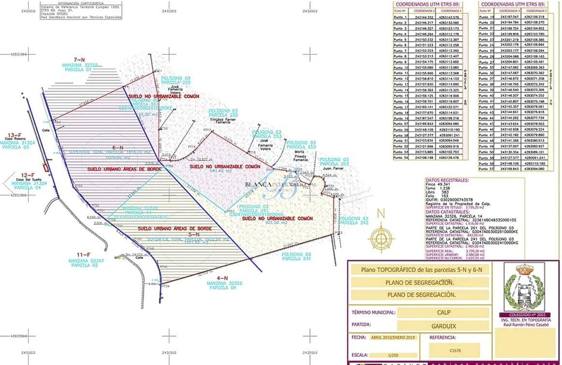 Tanah dalam Calpe, Valencia 12508493