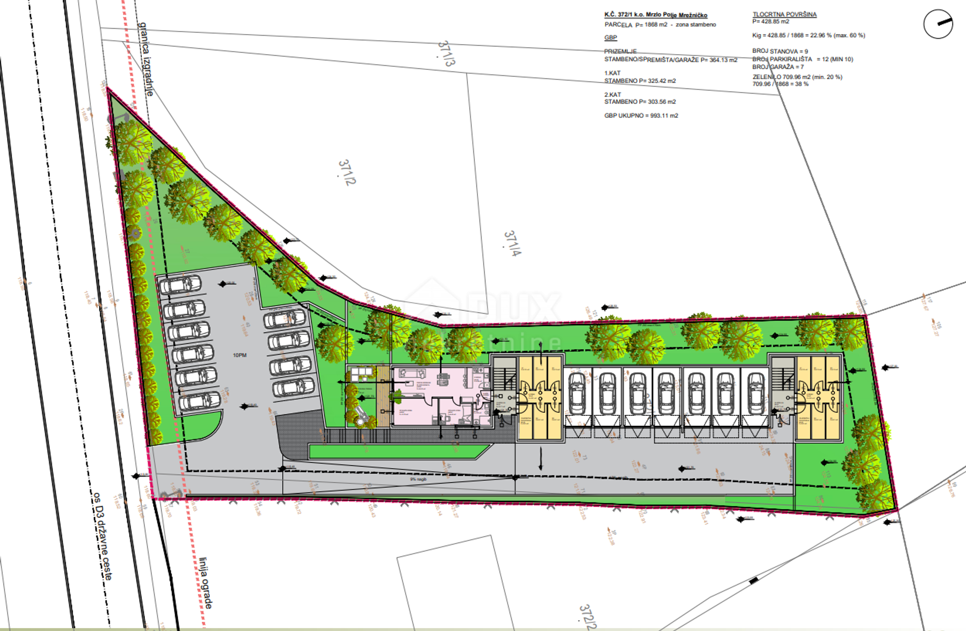 Condominio nel Gornje Mrzlo Polje Mrežničko, Karlovac County 12509540