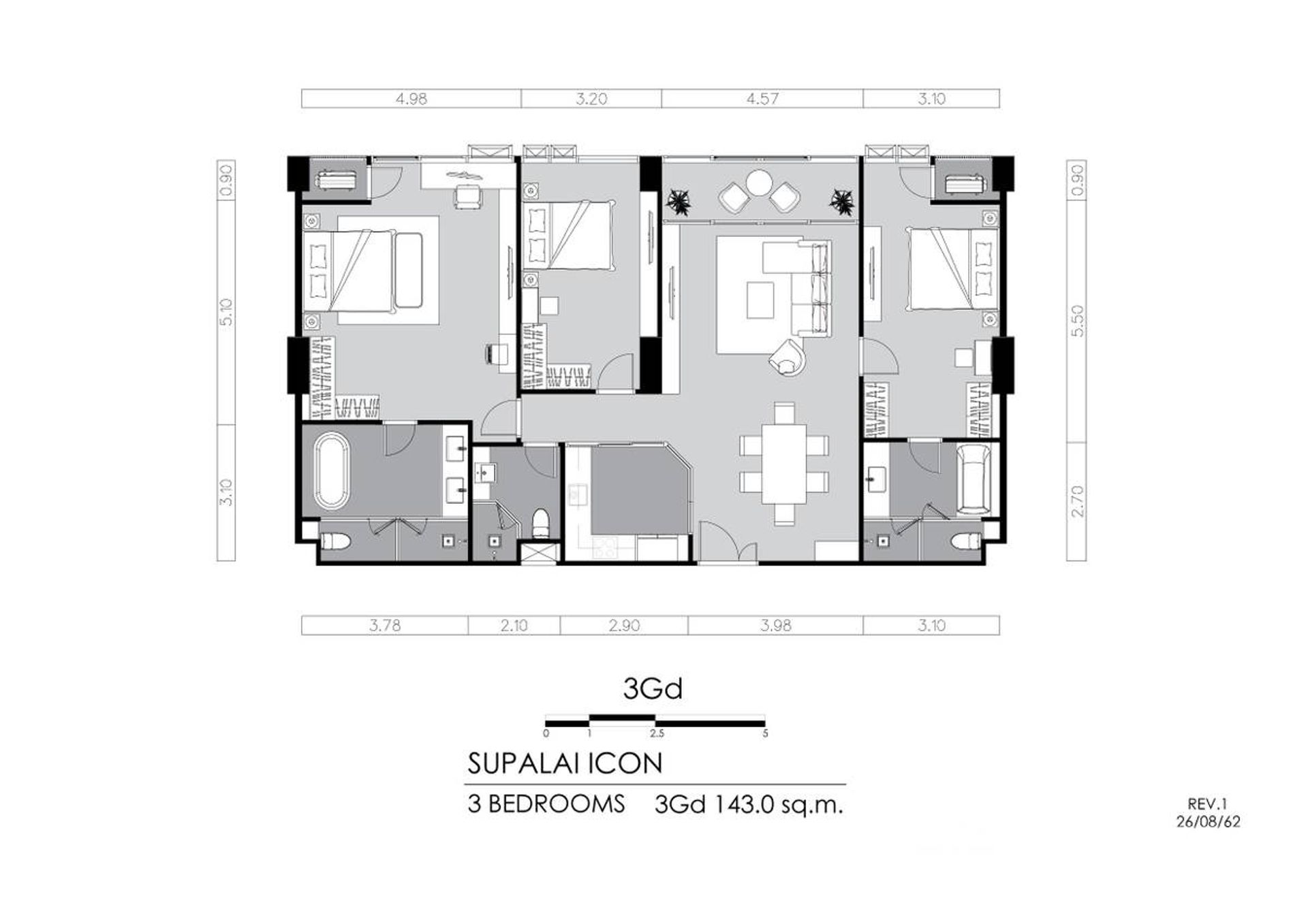 Kondominium w , Krung Thep Maha Nakhon 12510002