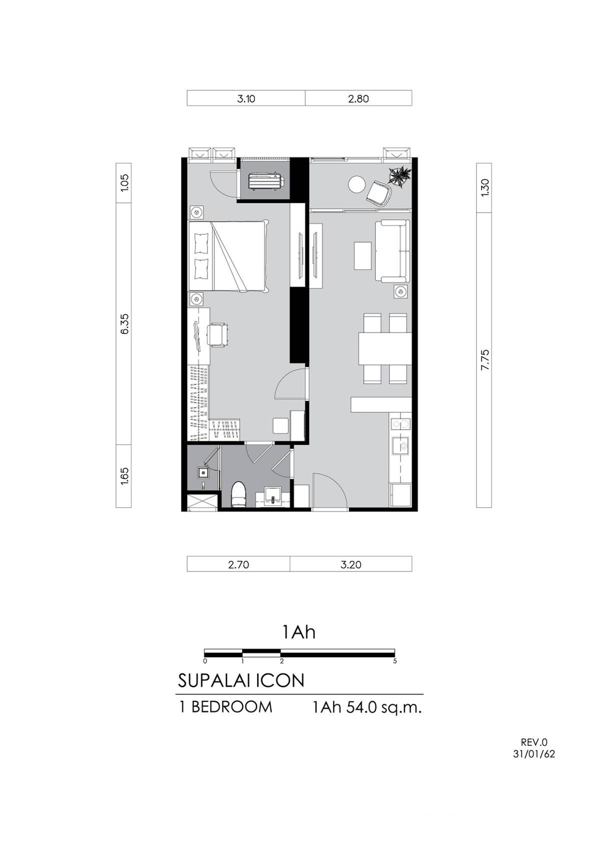 Osakehuoneisto sisään , Krung Thep Maha Nakhon 12510010