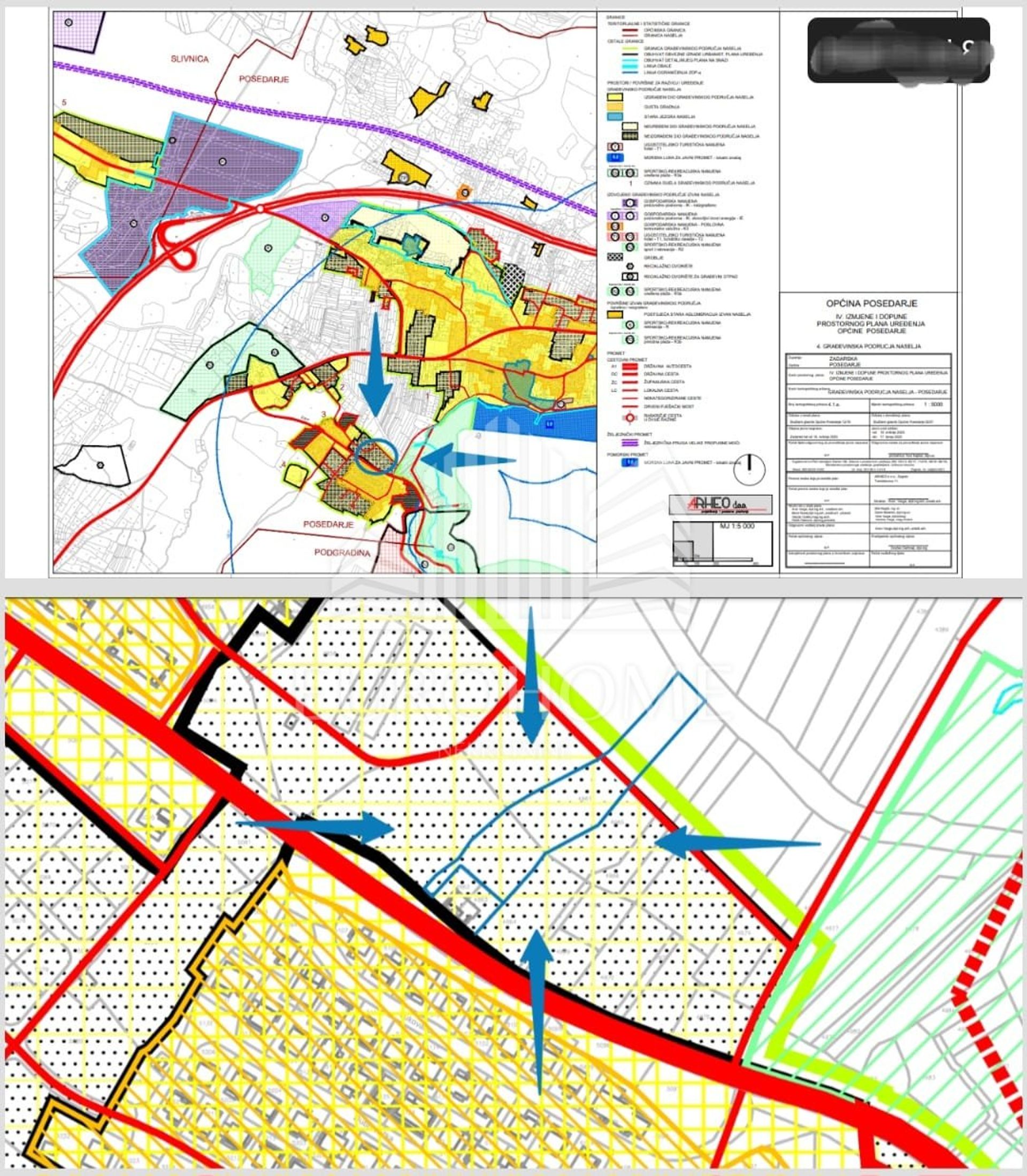 Tanah di Posedarje, Zadarska Zupanija 12513654