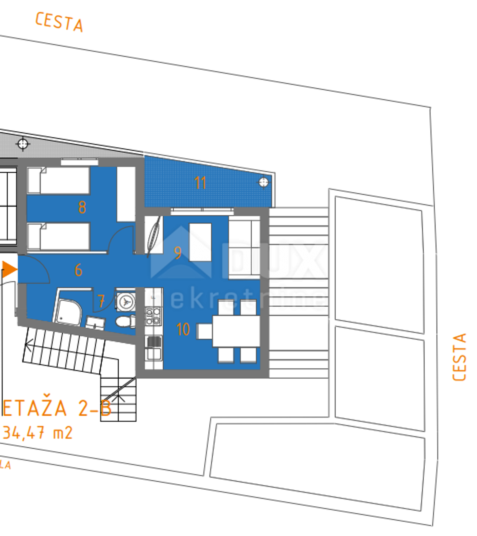 Condominium in Primošten Burnji, Šibensko-kninska županija 12513892