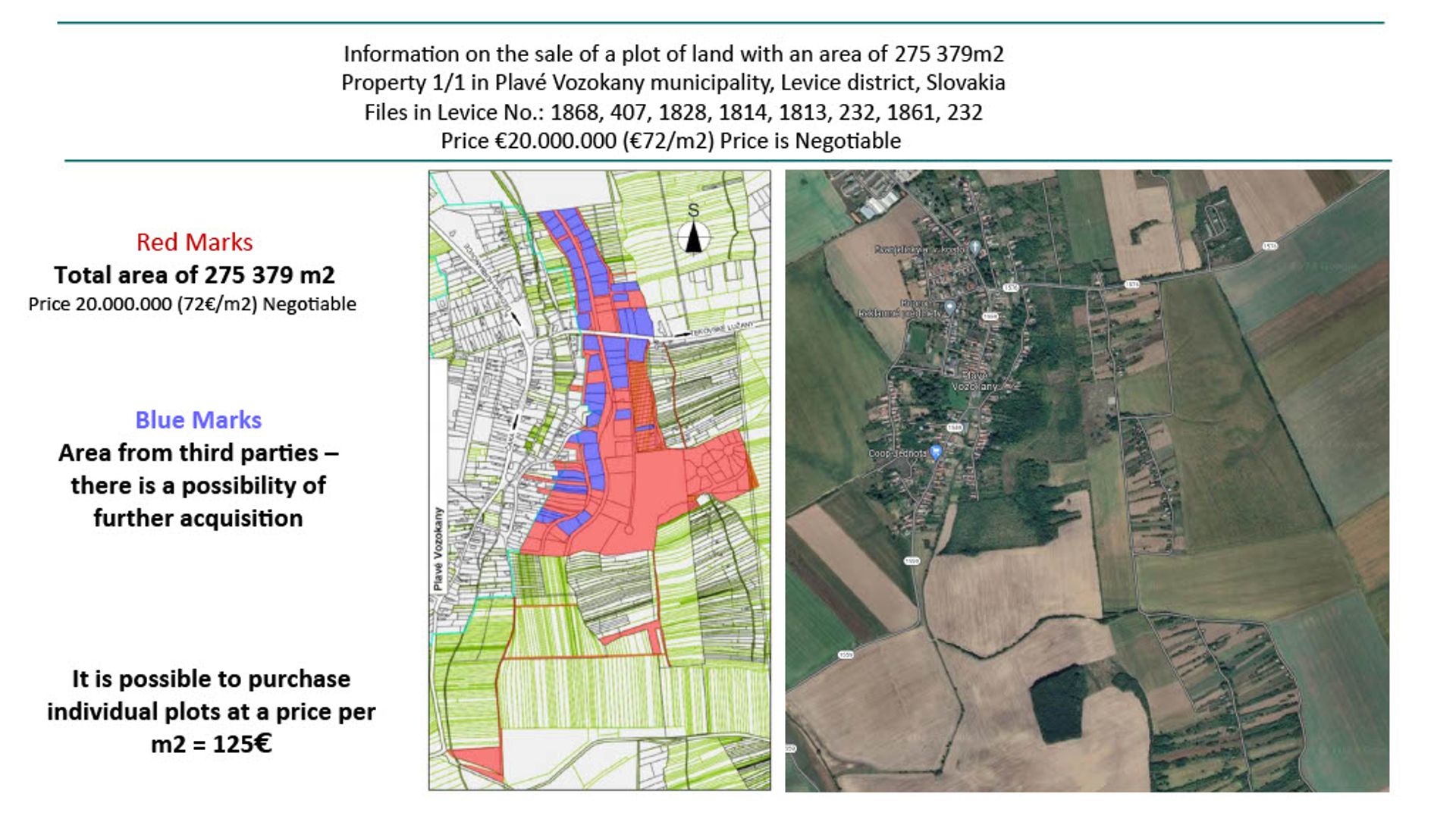 Land in Plave Vozokany, Nitriansky 12516413