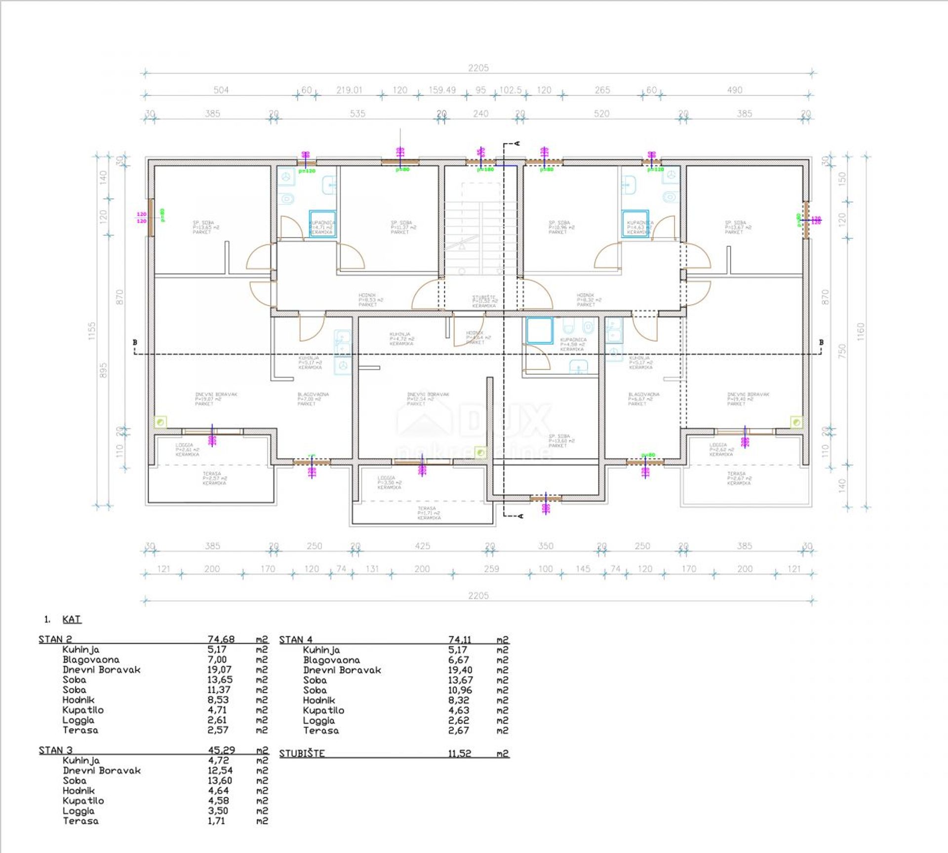 Condominium dans Spinčići, Primorsko-goranska županija 12518529