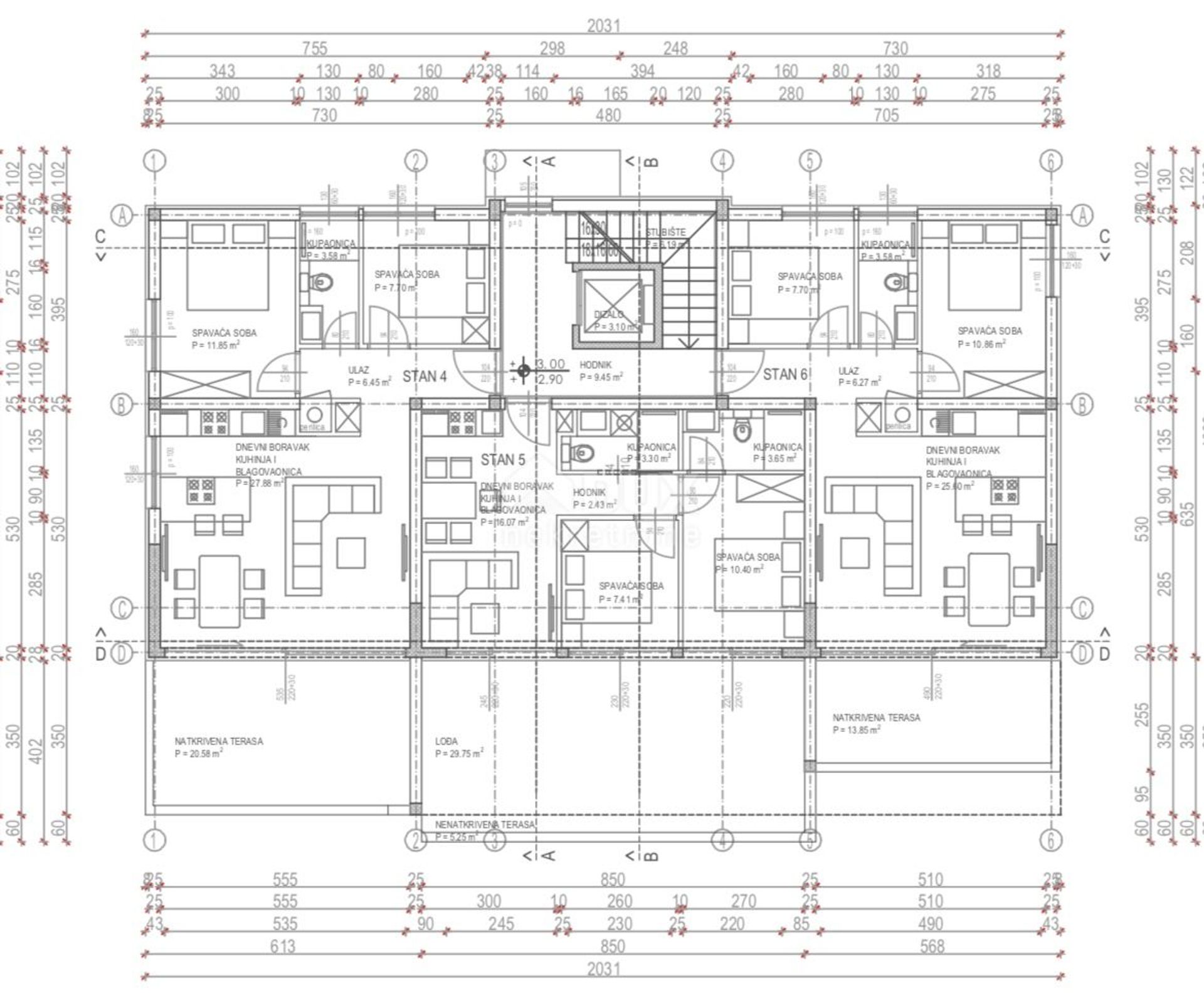 Condominio nel Zaton, Zadar County 12531454