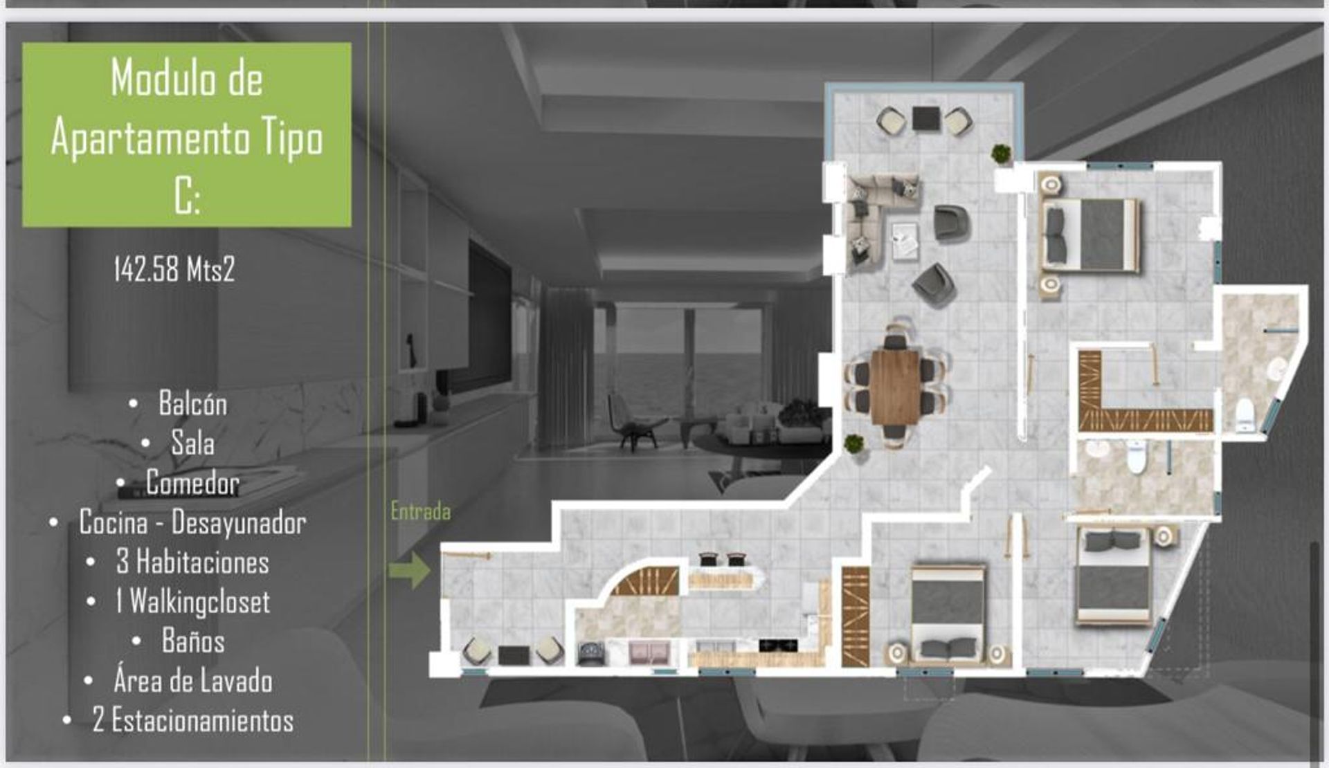 Kondominium w Engombe, Ozama 12534503