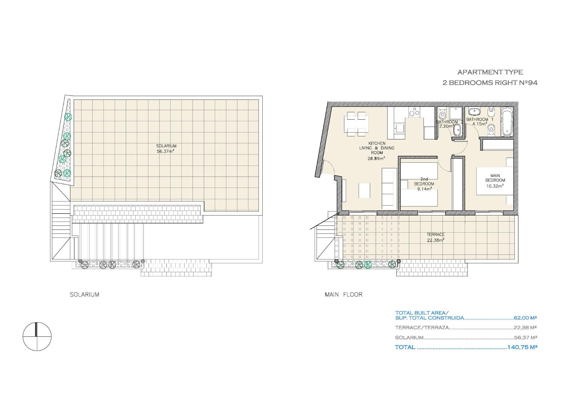 Kondominium w Águilas, Región de Murcia 12535595