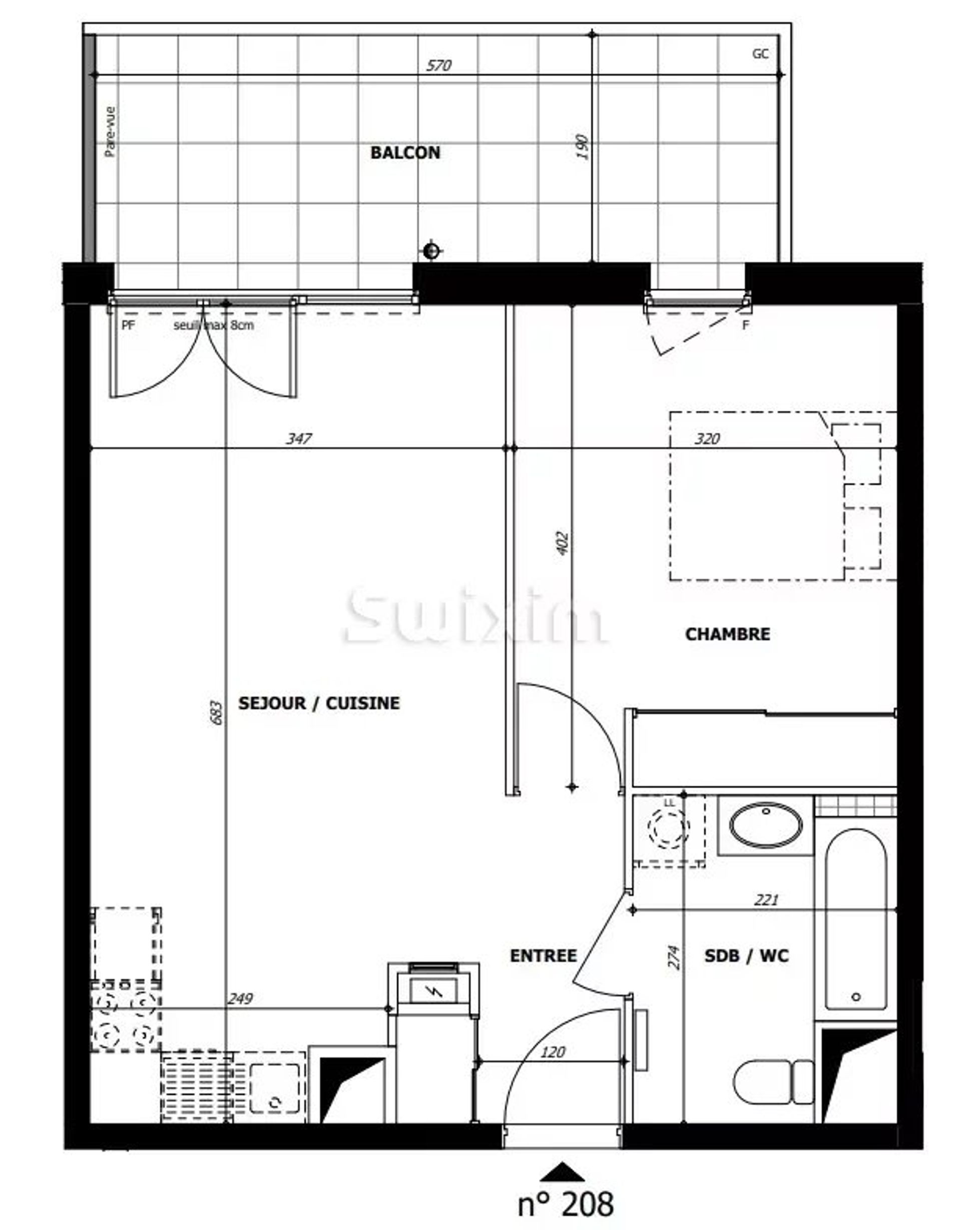 Condominio en La Motte-Servolex, Auvergne-Rhone-Alpes 12548618