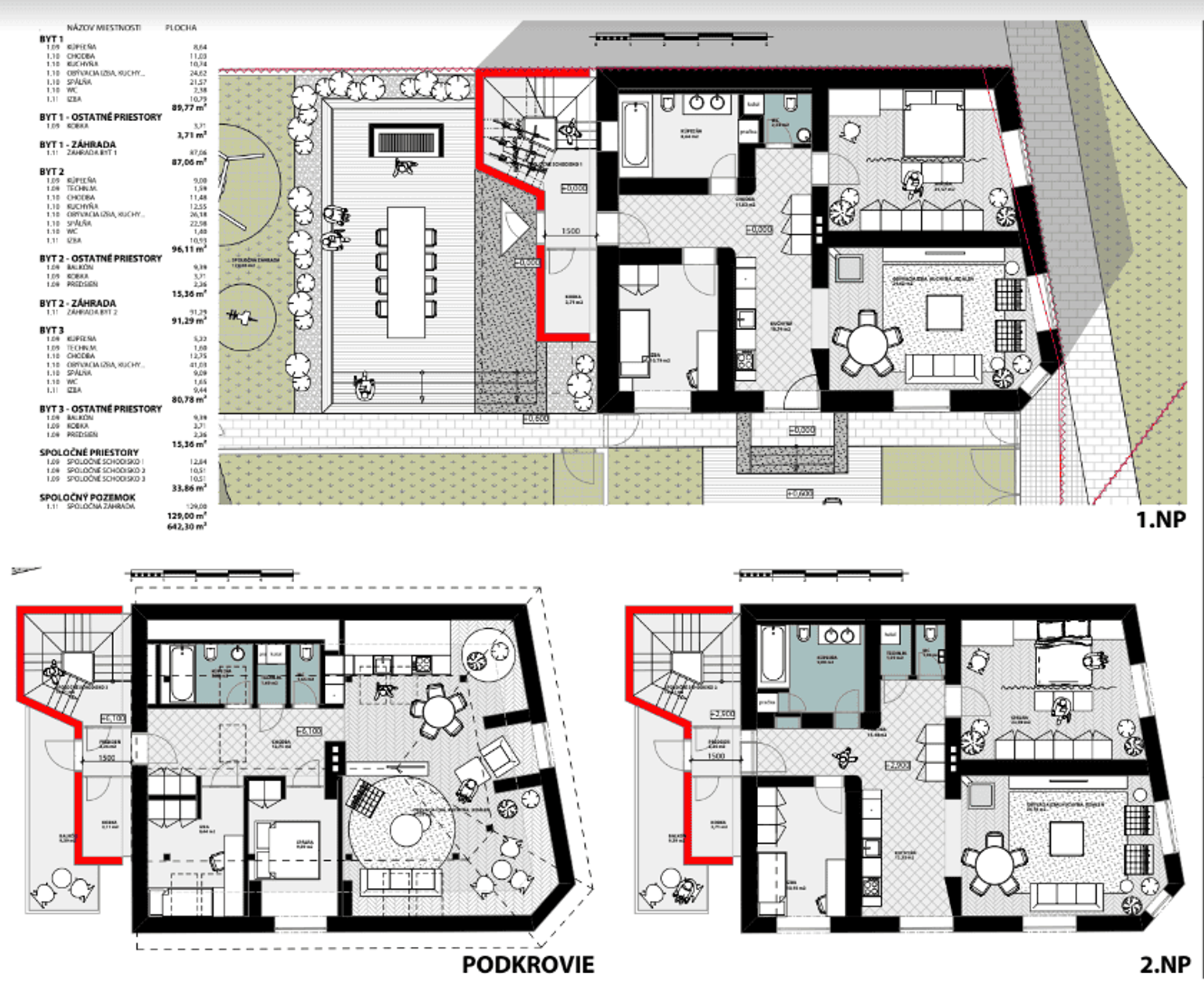 Condominio en Poprad, Prešovský kraj 12549580