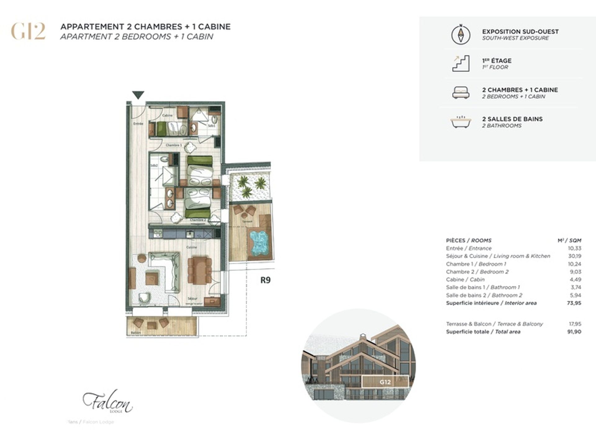 Kondominium w Les Allues, Auvergne-Rhône-Alpes 12552520