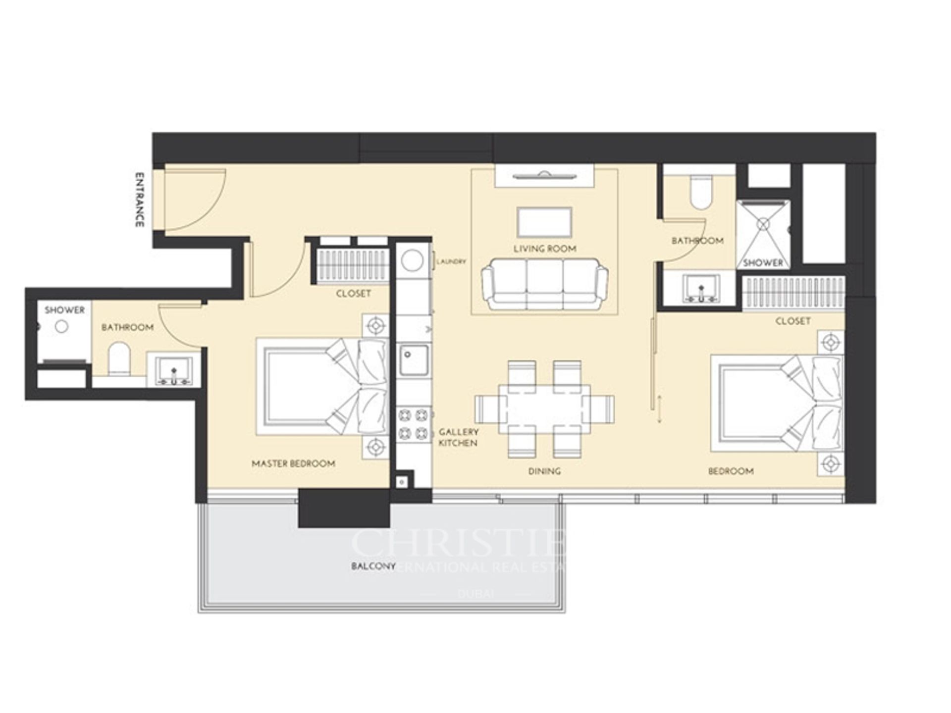 Condominium in Dubai, Dubai 12555052