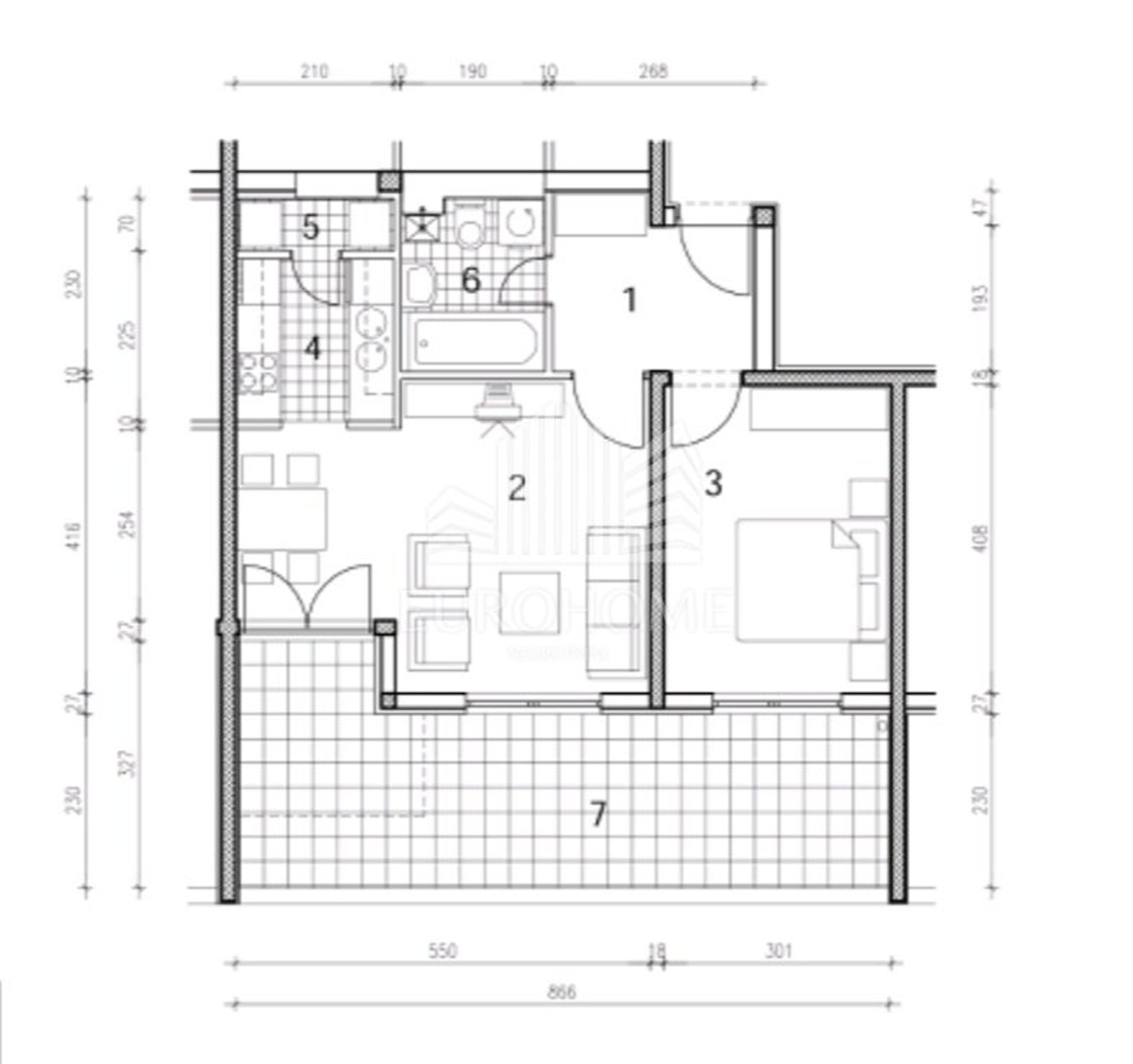 Kondominium w Sesvete, City of Zagreb 12576386