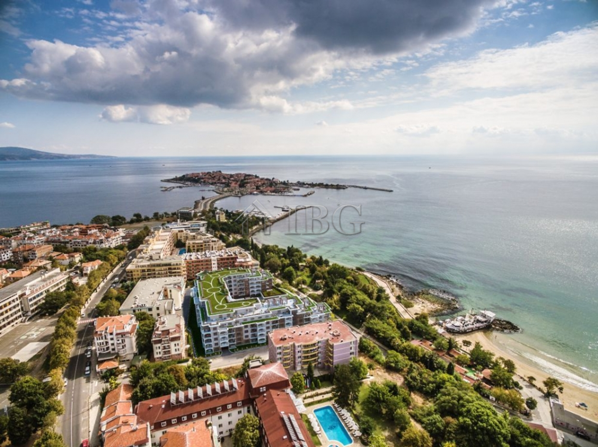 Condominium dans Nesebar, Burgas 12577186