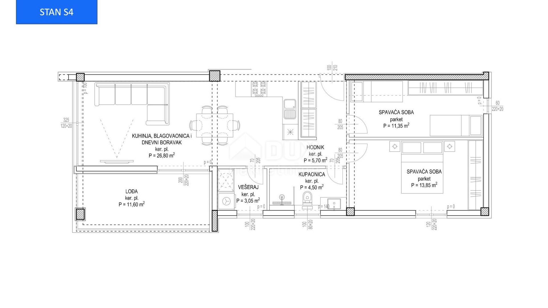 Condominium in Zadar, Zadarska županija 12607662