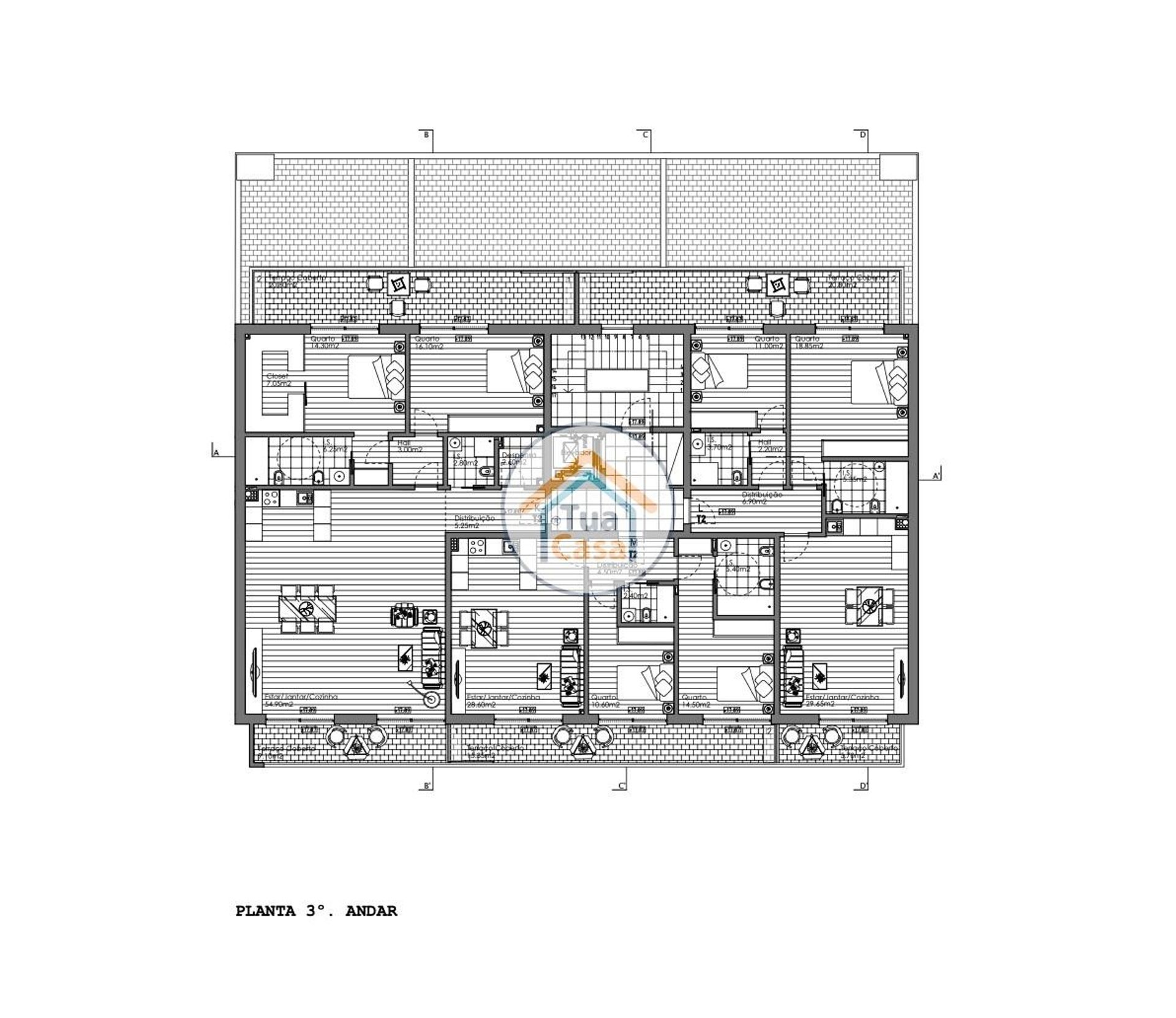 Condominium in Olhão, Faro District 12607736