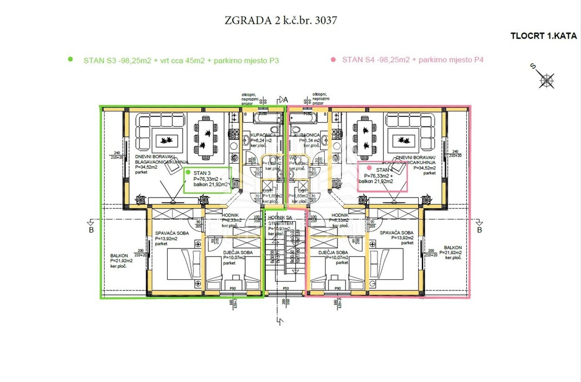 公寓 在 Privlaka, Zadar County 12621189