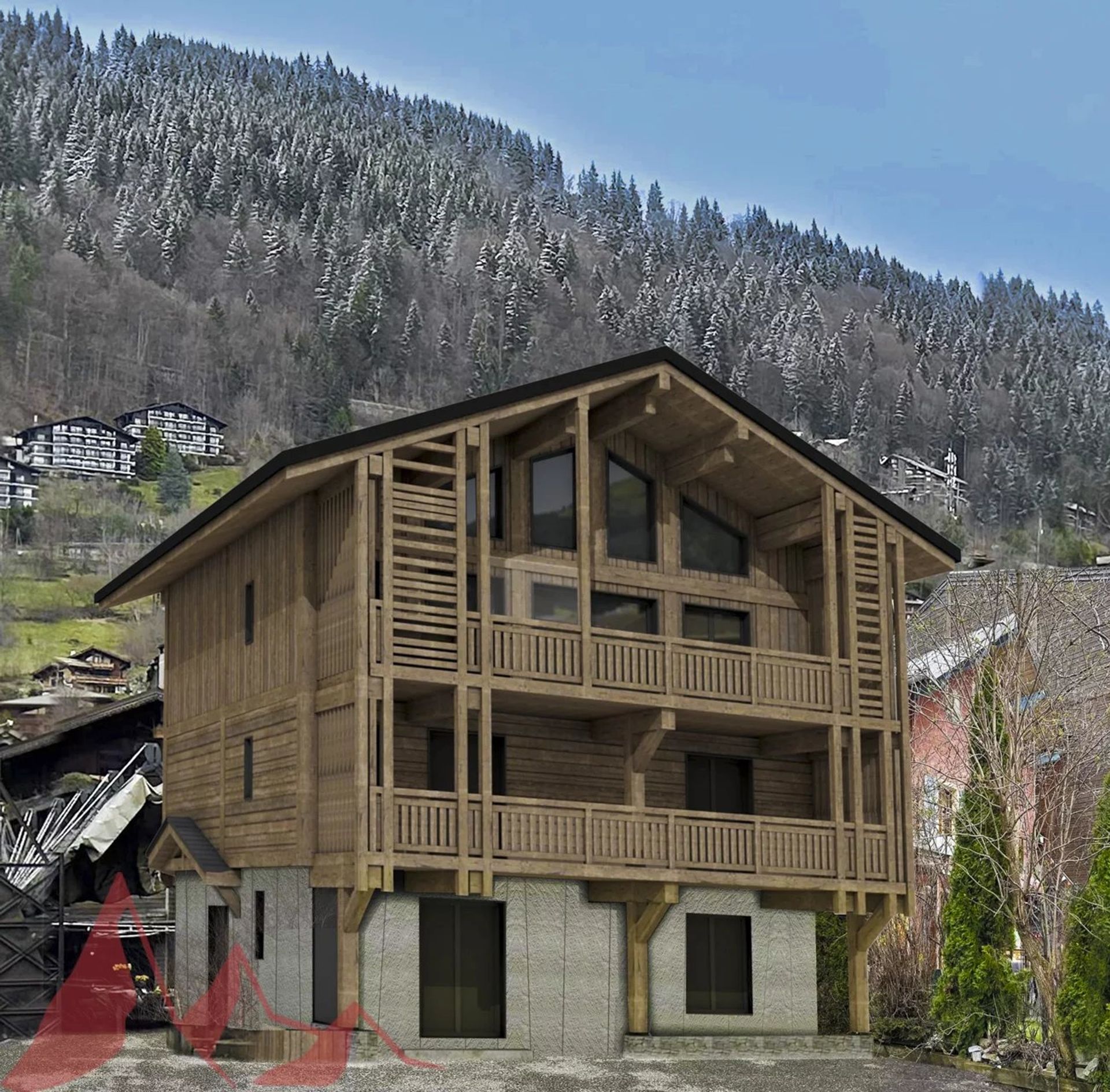 Wohn im Morzine, Haute-Savoie 12630151