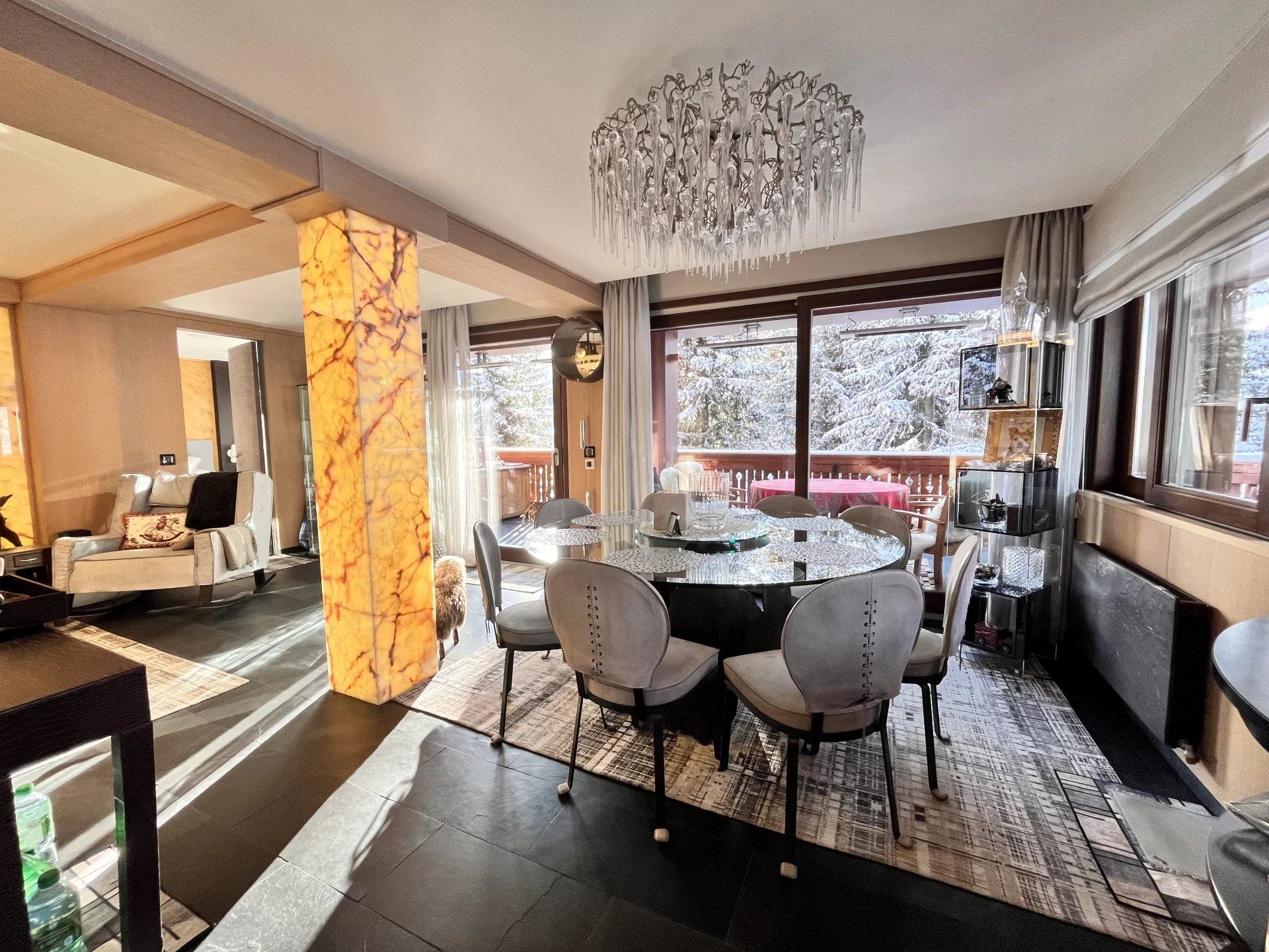 Kondominium w Courchevel, Savoie 12633897